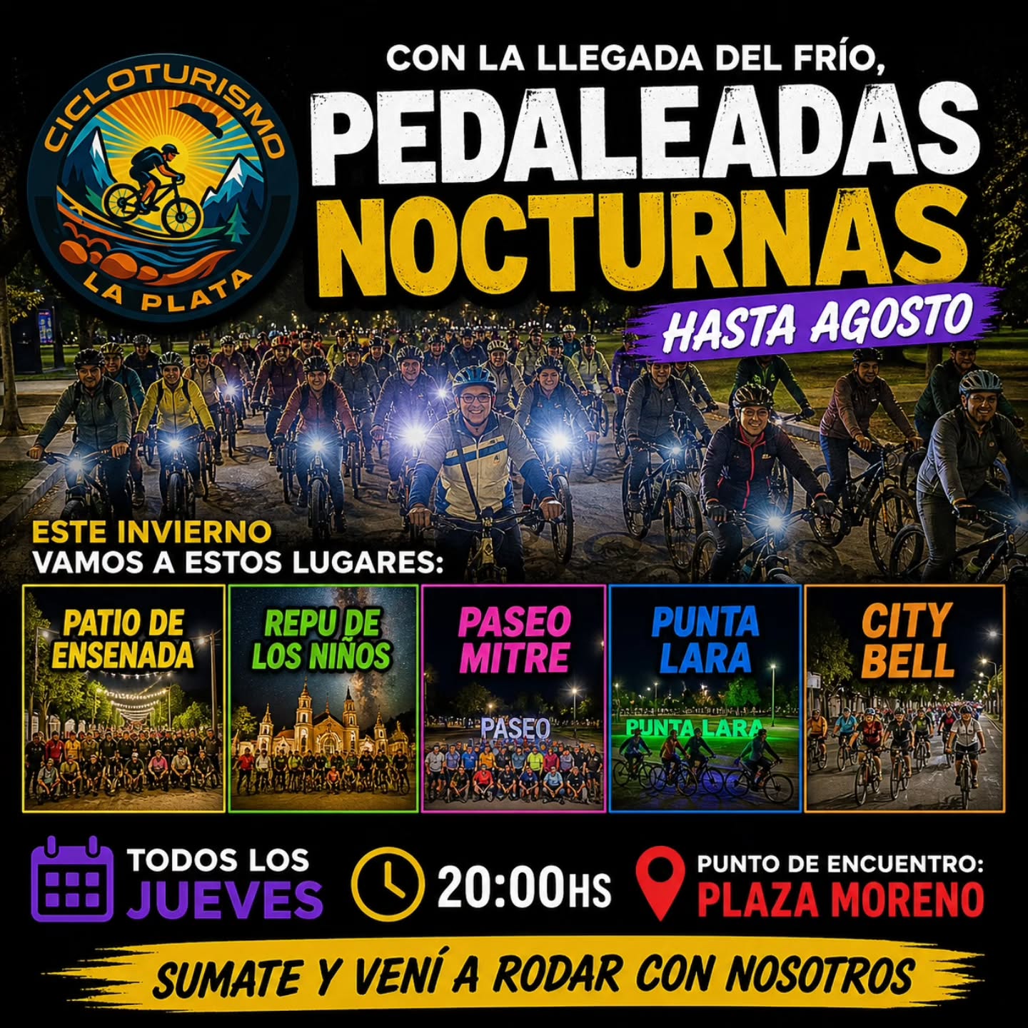 Pedaleadas Nocturnas