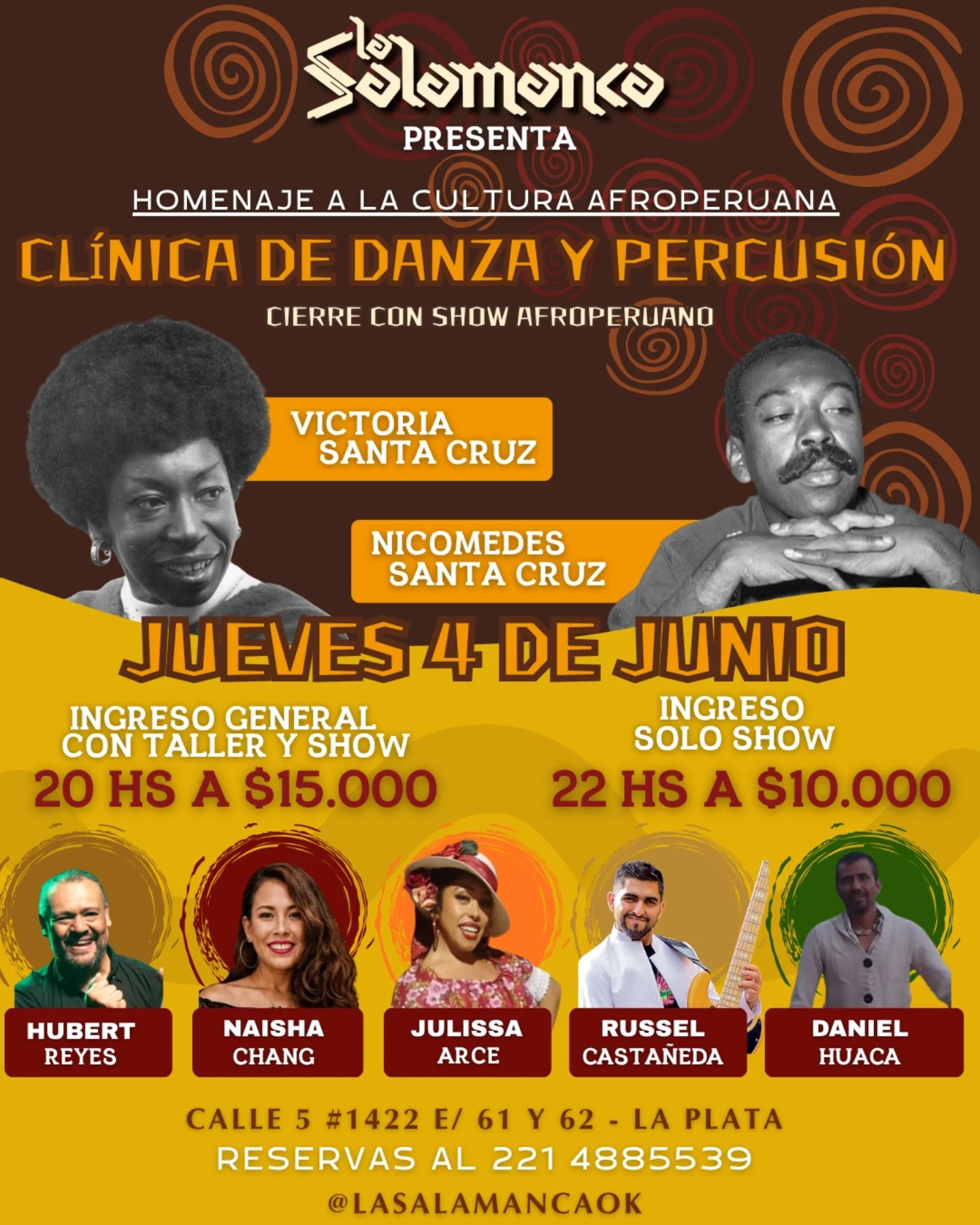 Homenaje a la cultura afroperuana