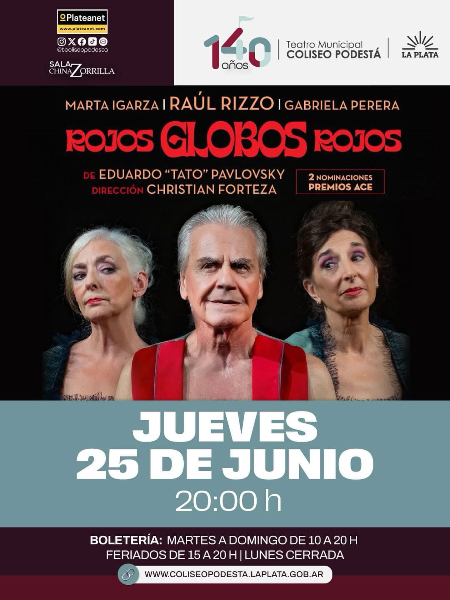 Rojos globos rojos