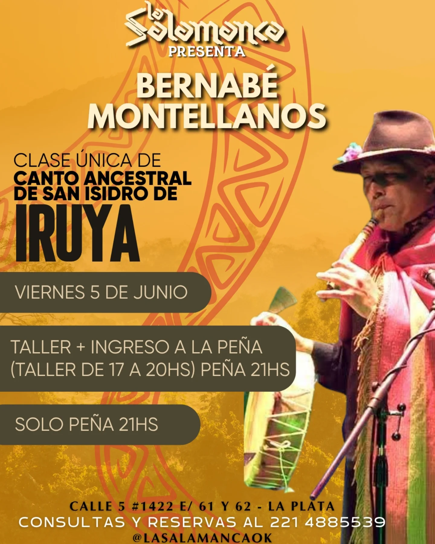 Bernabé Montellanos - Clase Única de Canto Ancestral
