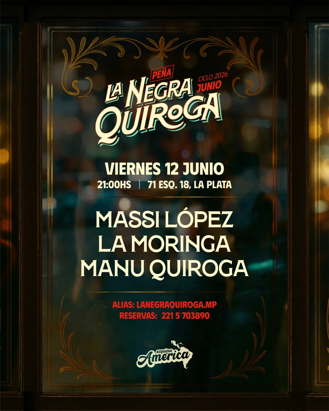 Peña la Negra Quiroga 3da Edición