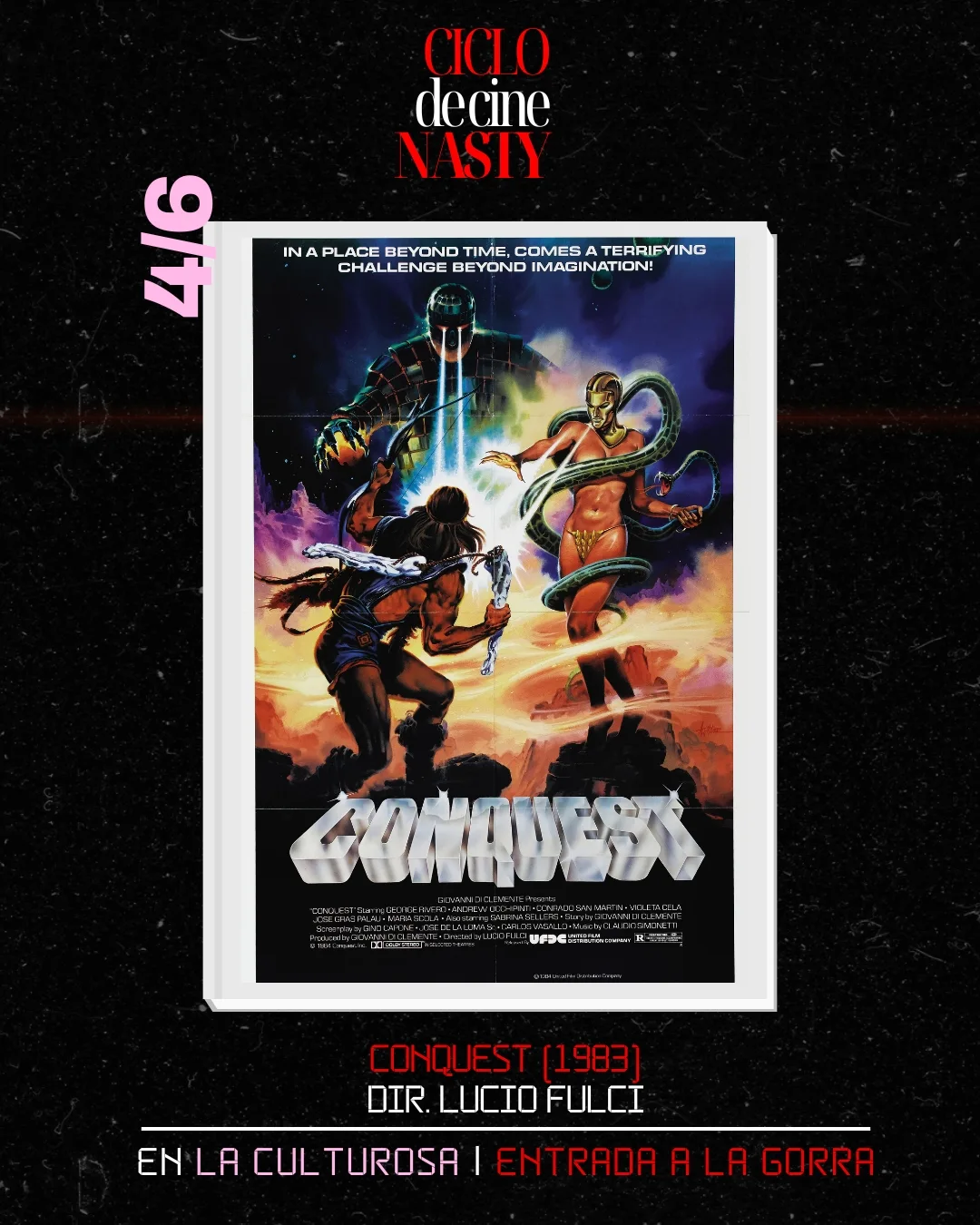 Conquest (1983) Dir. Lucio Fulci