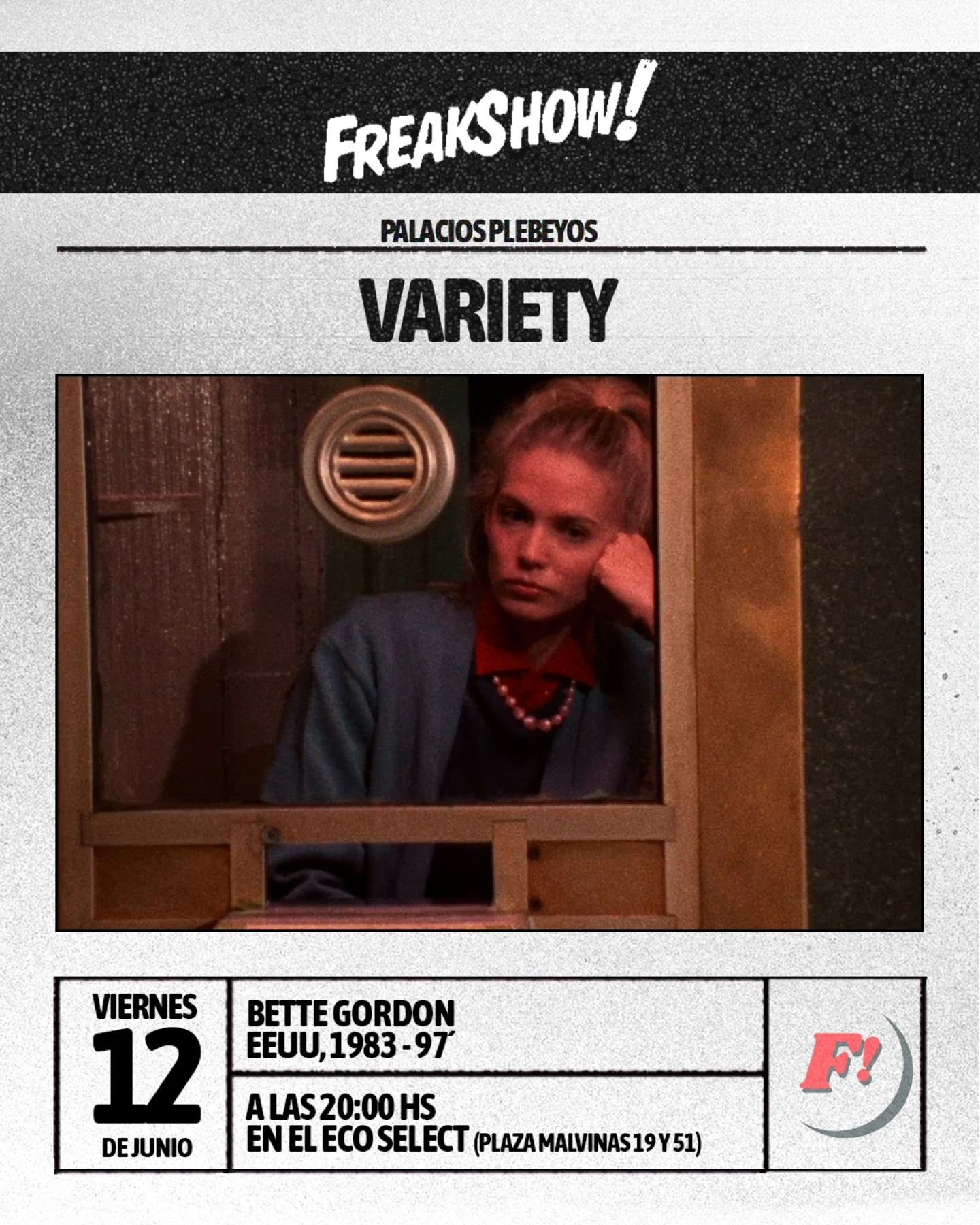 Variety - Dir. Bette Gordon - 1983