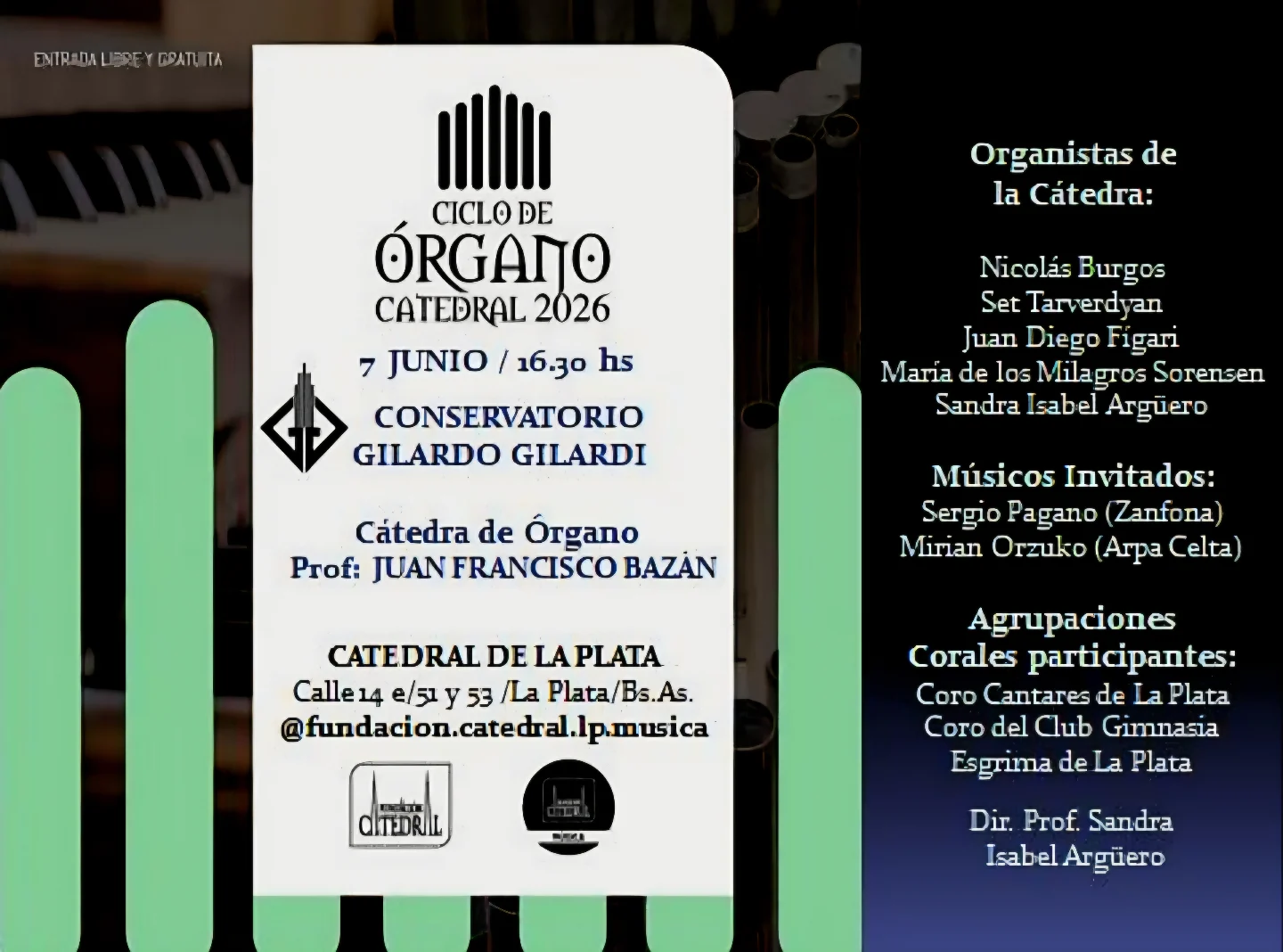 Ciclo de Música de Órgano Catedral