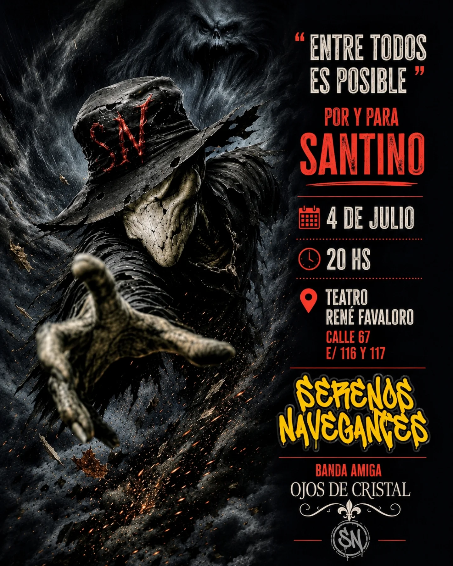 Entre todos es posible - Show solidario por Santino