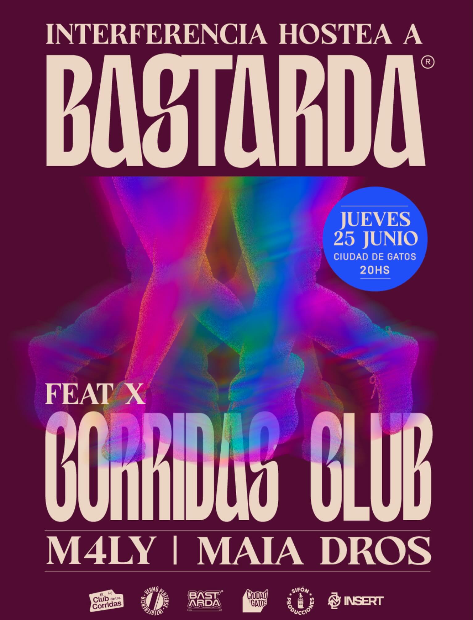 Corridas club + m4ly + Maia Dros
