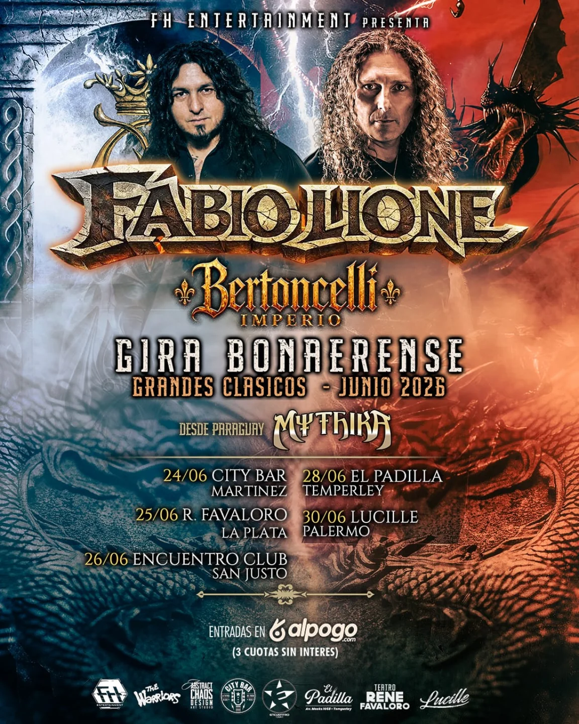 Fabio Lione + Christian Bertoncelli