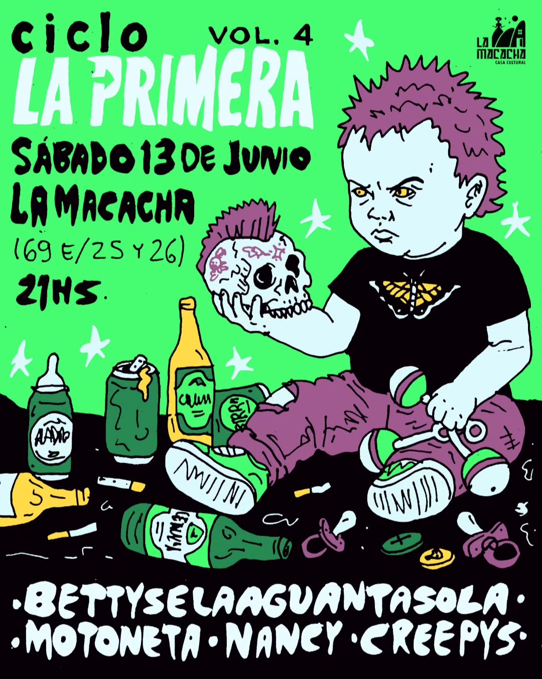 Ciclo La Primera - Betty se la aguanta sola + Motoneta + Nancy + Creepys