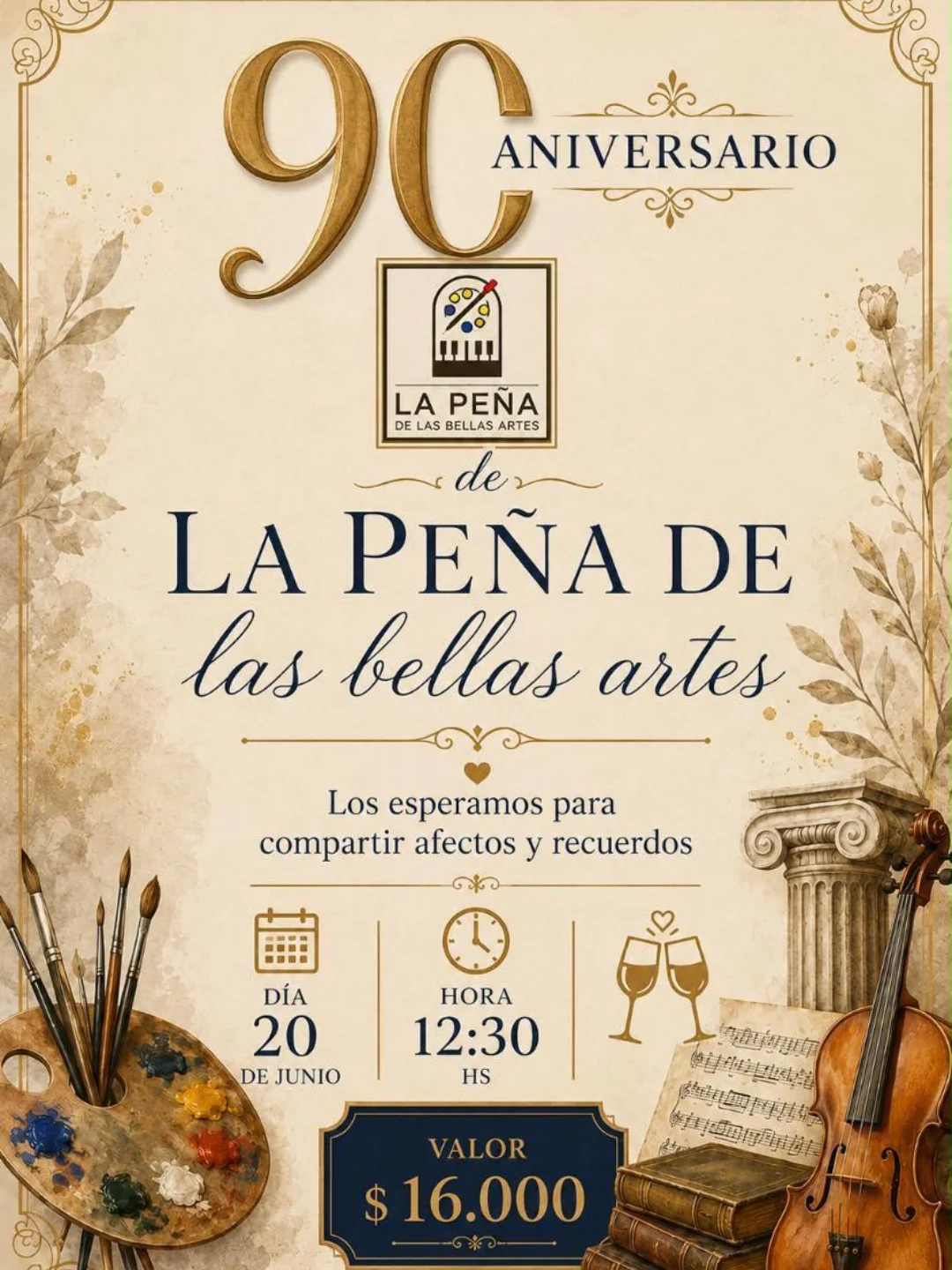 90 años de la Peña