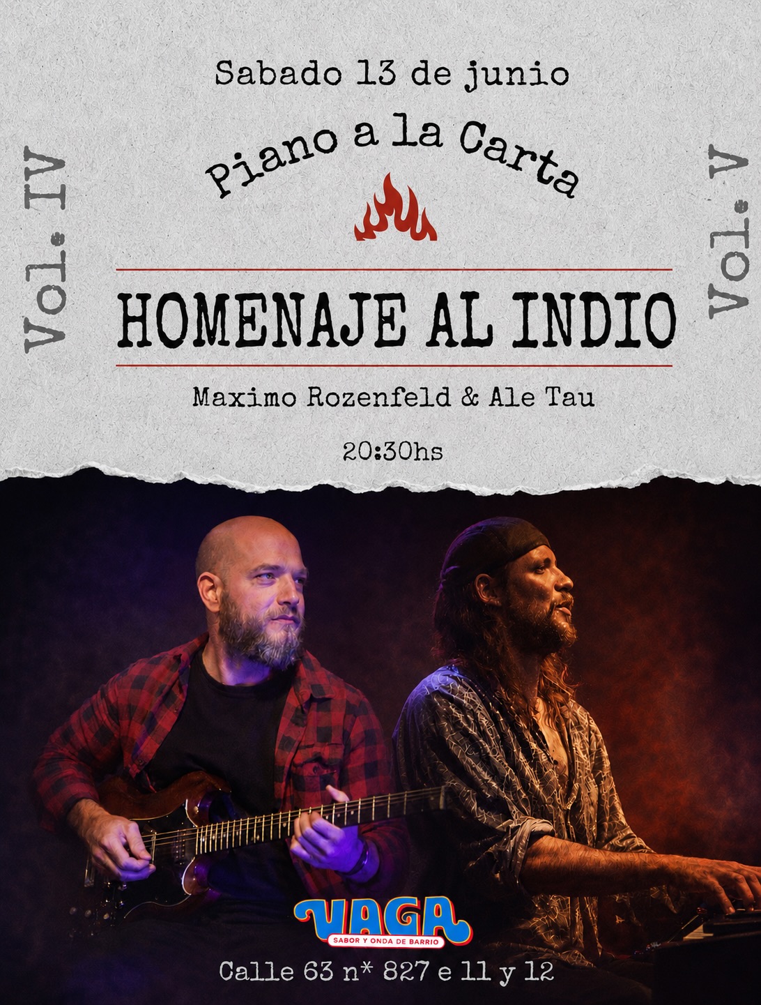 Piano a la Carta - Homenaje al Indio
