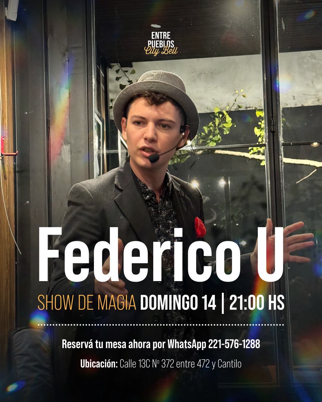 Mago Federico U - Magia entre las mesas