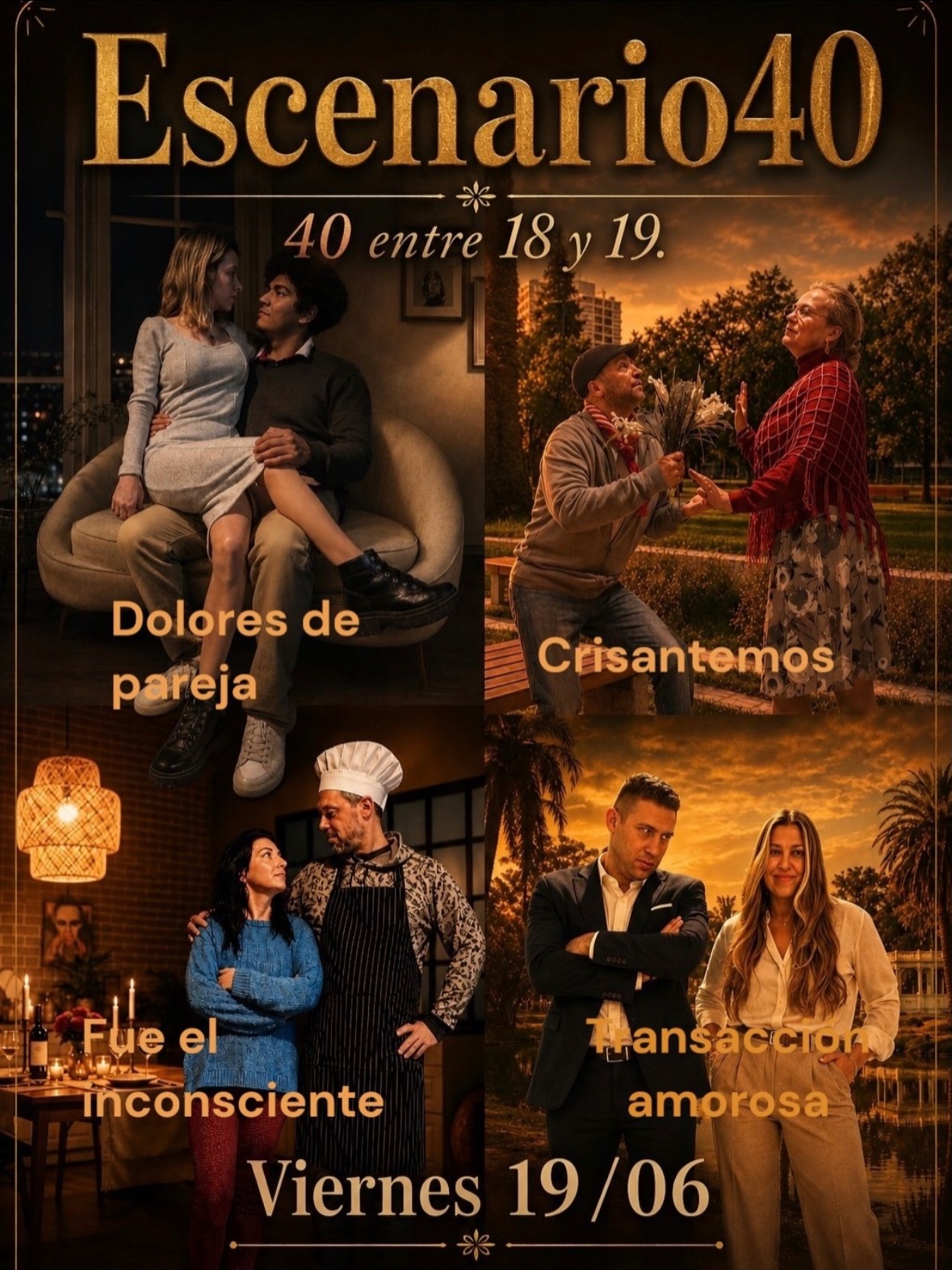 Transacción amorosa + Crisantemos + Dolores de pareja + Fue el inconsciente