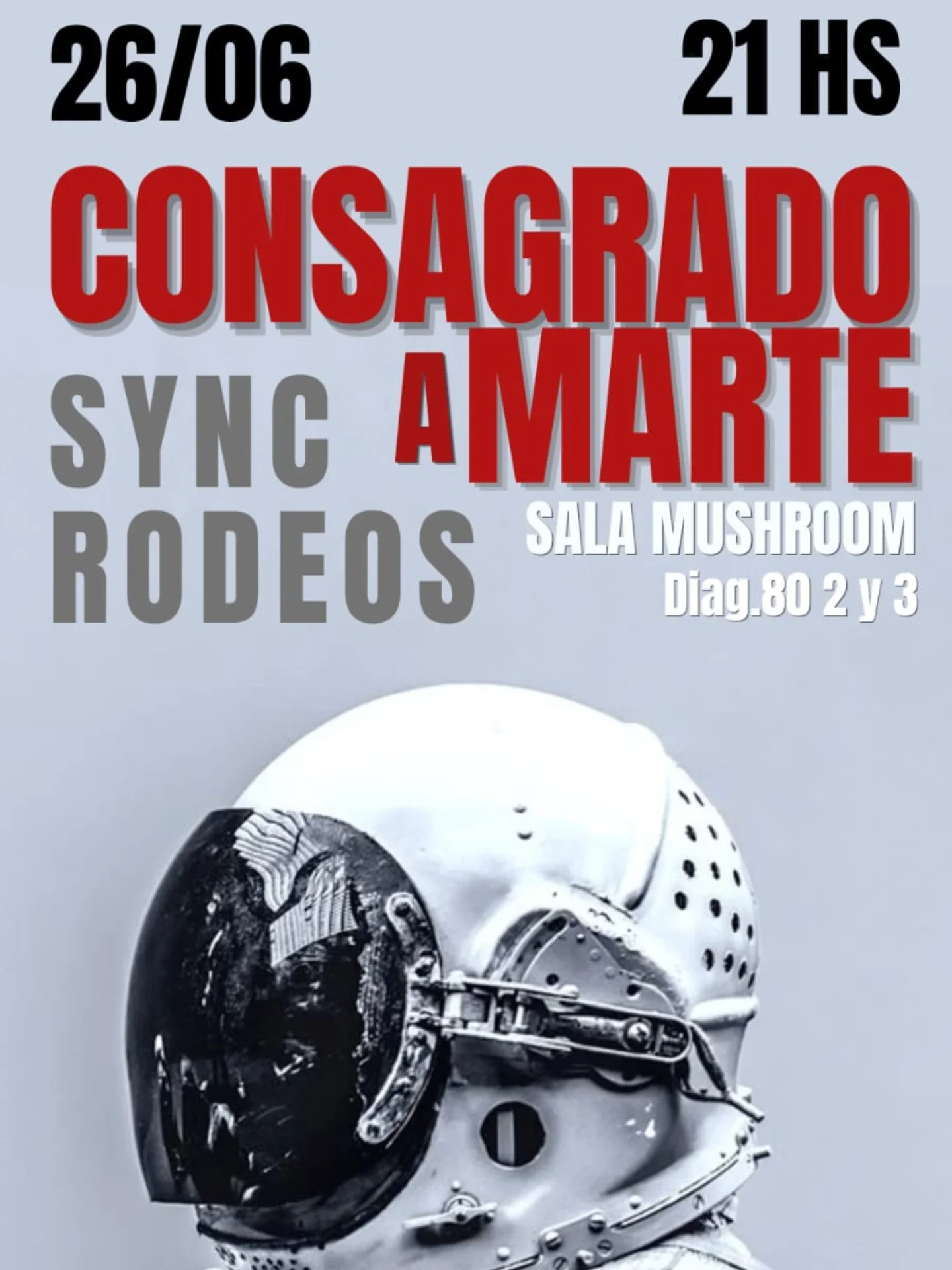 Consagrado a Marte + Sync rodeos