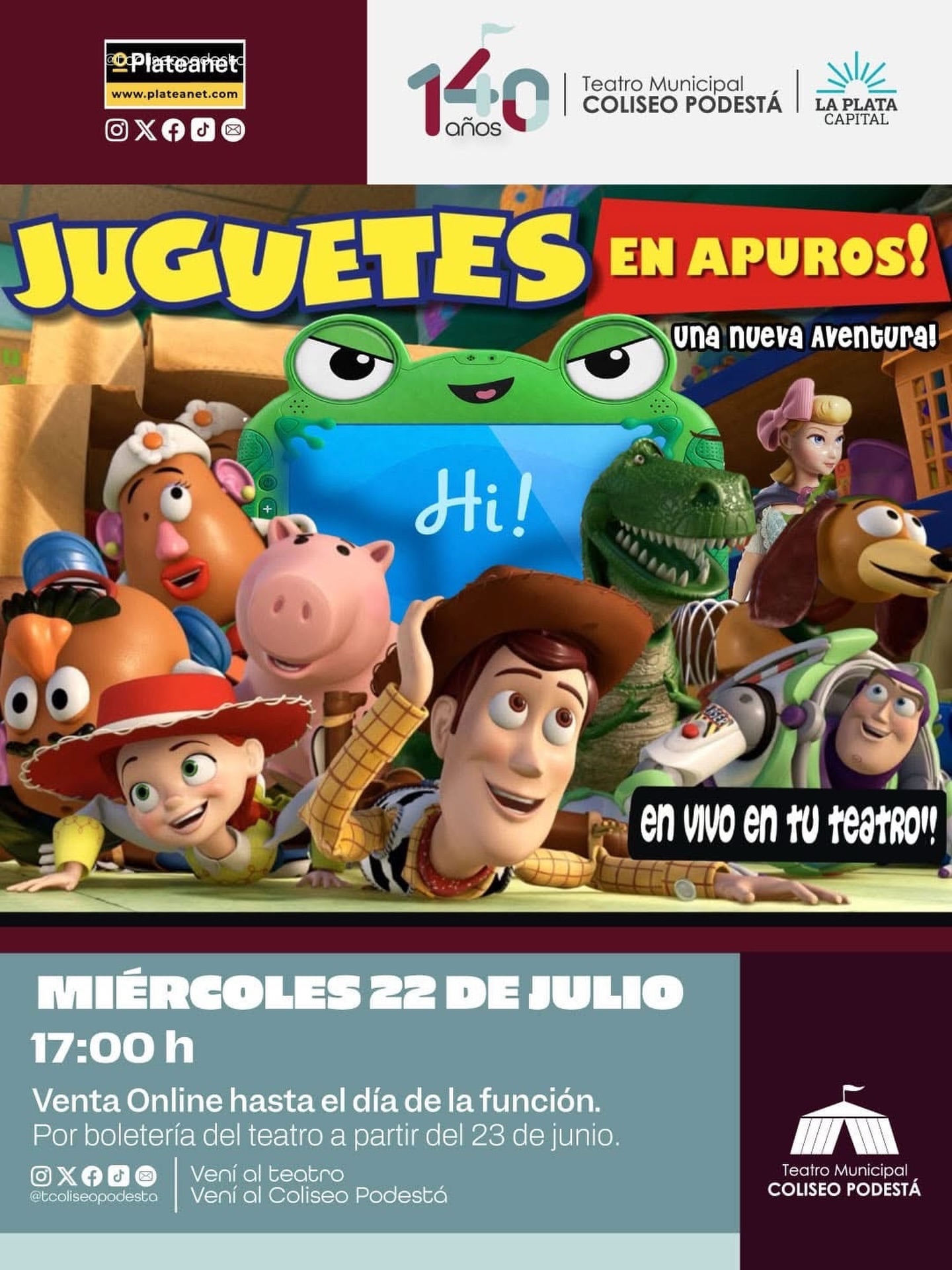 Juguetes en apuros!