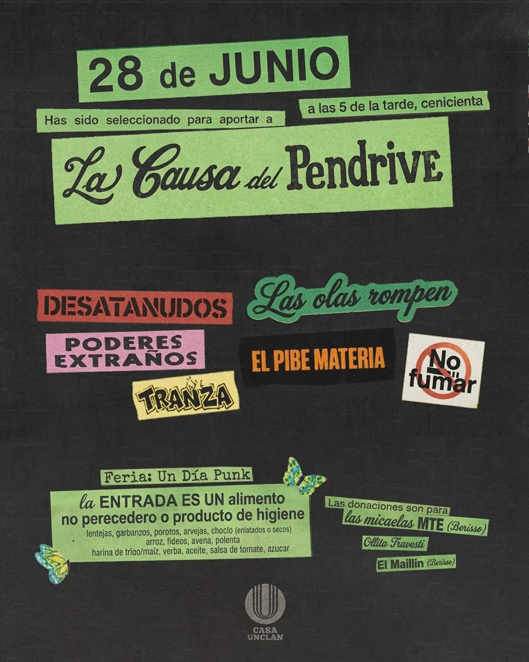 El pibe Materia - Desatanudos - Poderes extraños - Tranza - Las olas rompen - No Fumar