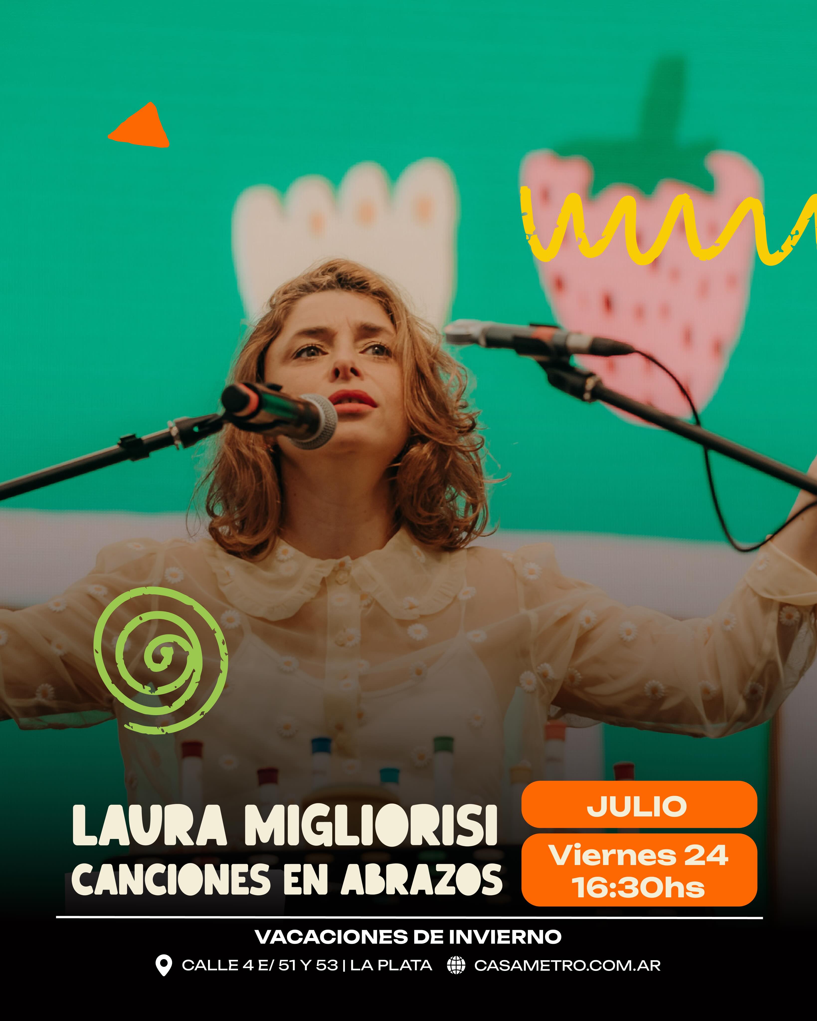 Laura Migliorisi - Canciones en abrazos 