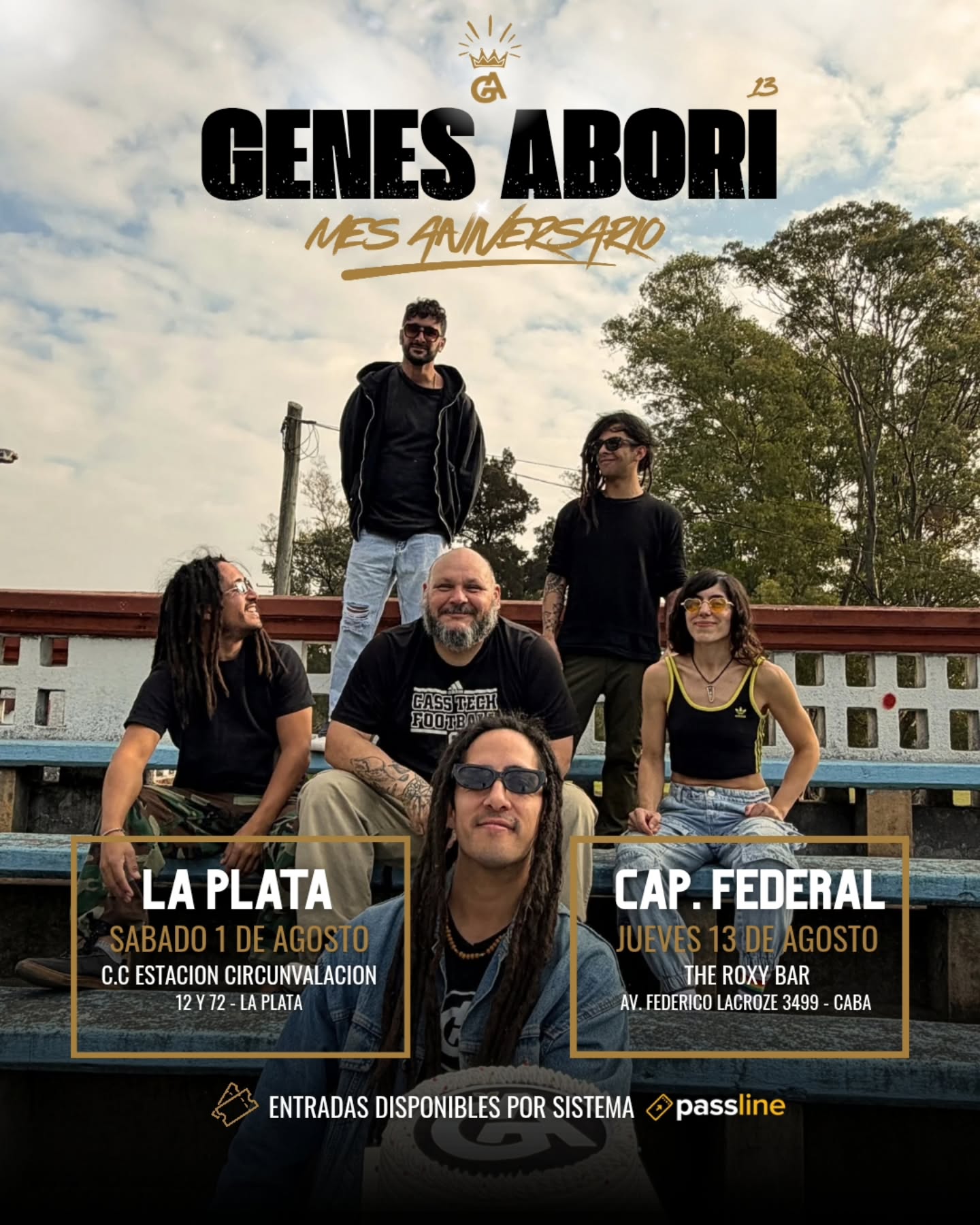 Genes Abori + Lion Powda + Del Río