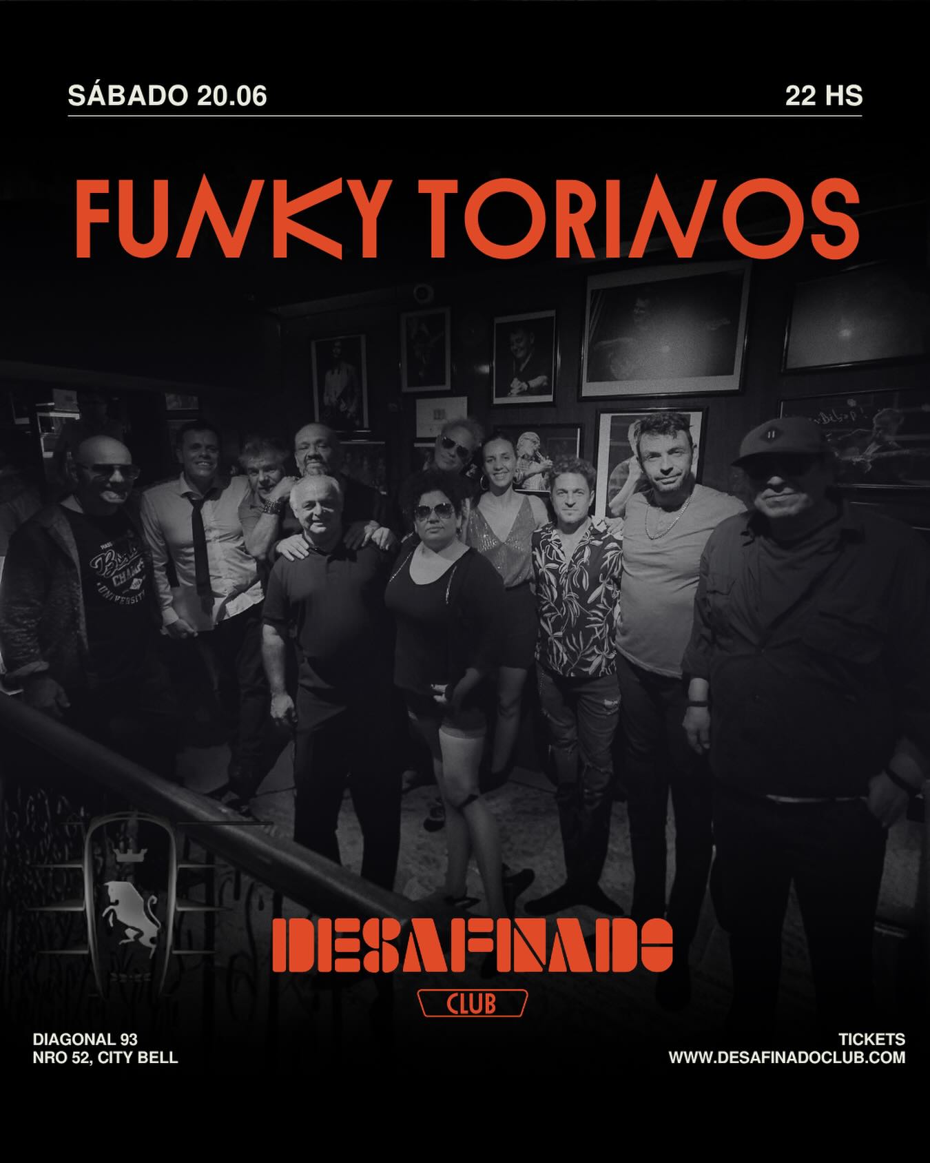 Funky Torinos - La histórica banda que acompañó a Willy Crook