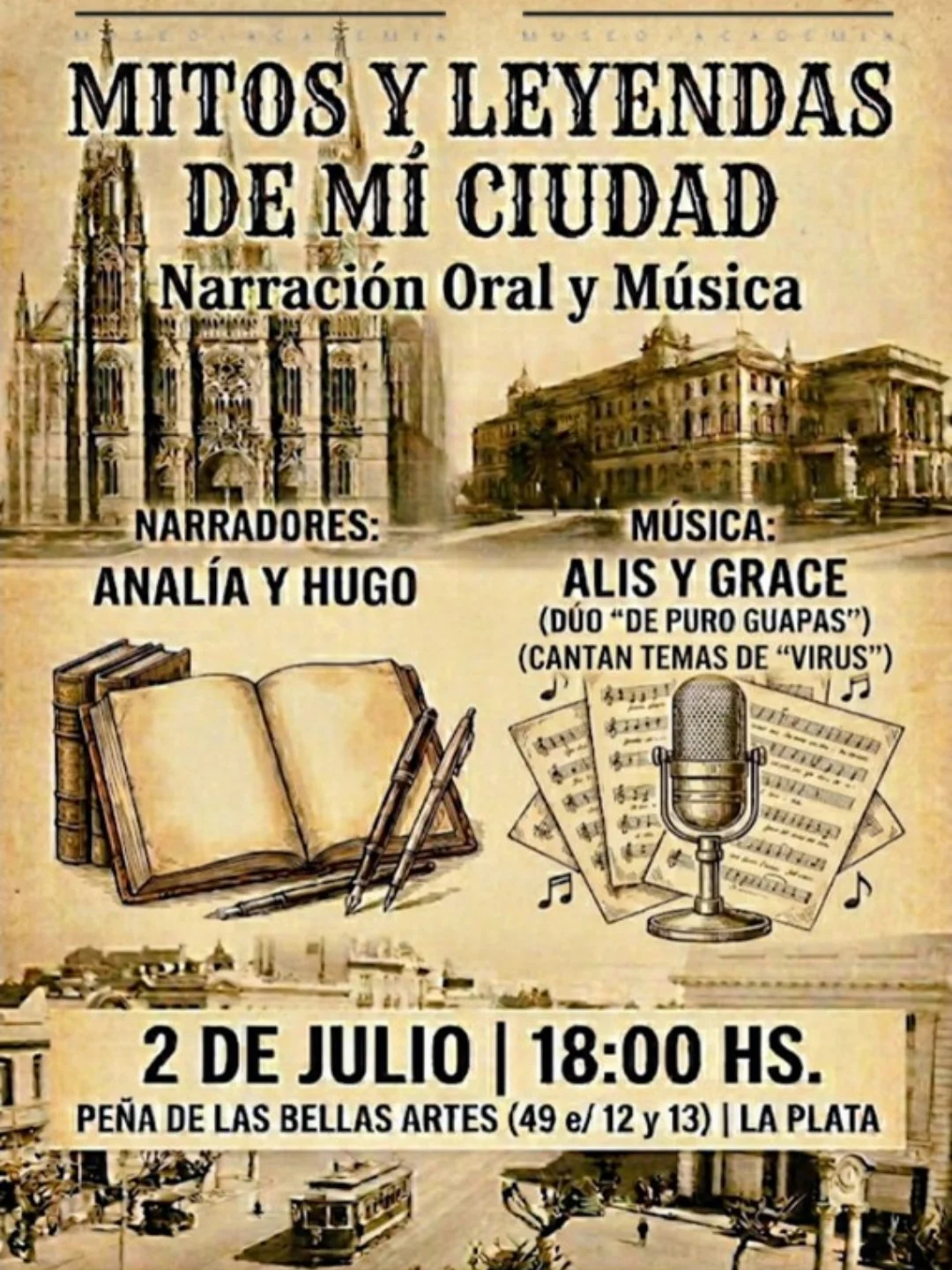 Mitos y leyendas de mi ciudad - Narración oral + Música