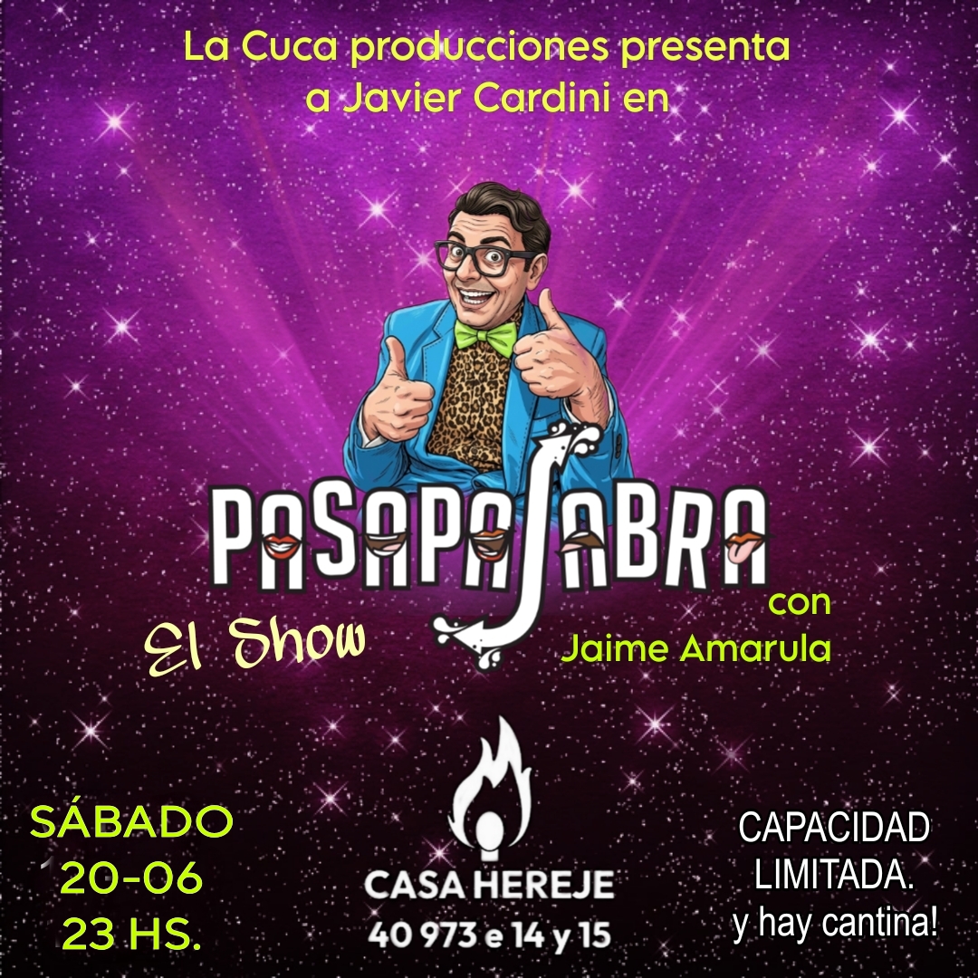 Pasapajabra - Jugar por jugar - Jaime Amarula