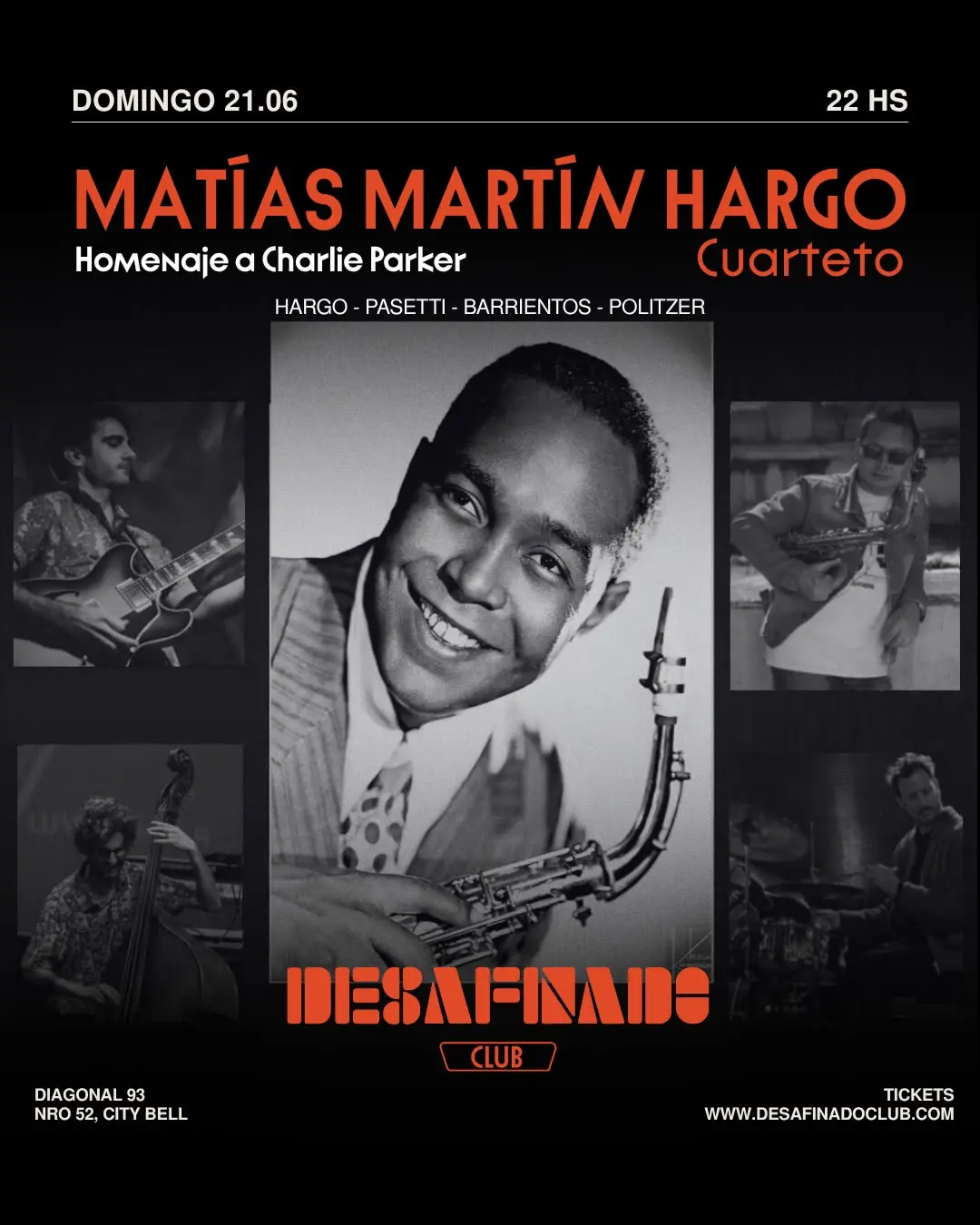 Matías Martín Hargo cuarteto - Homenaje a Charlie Parker