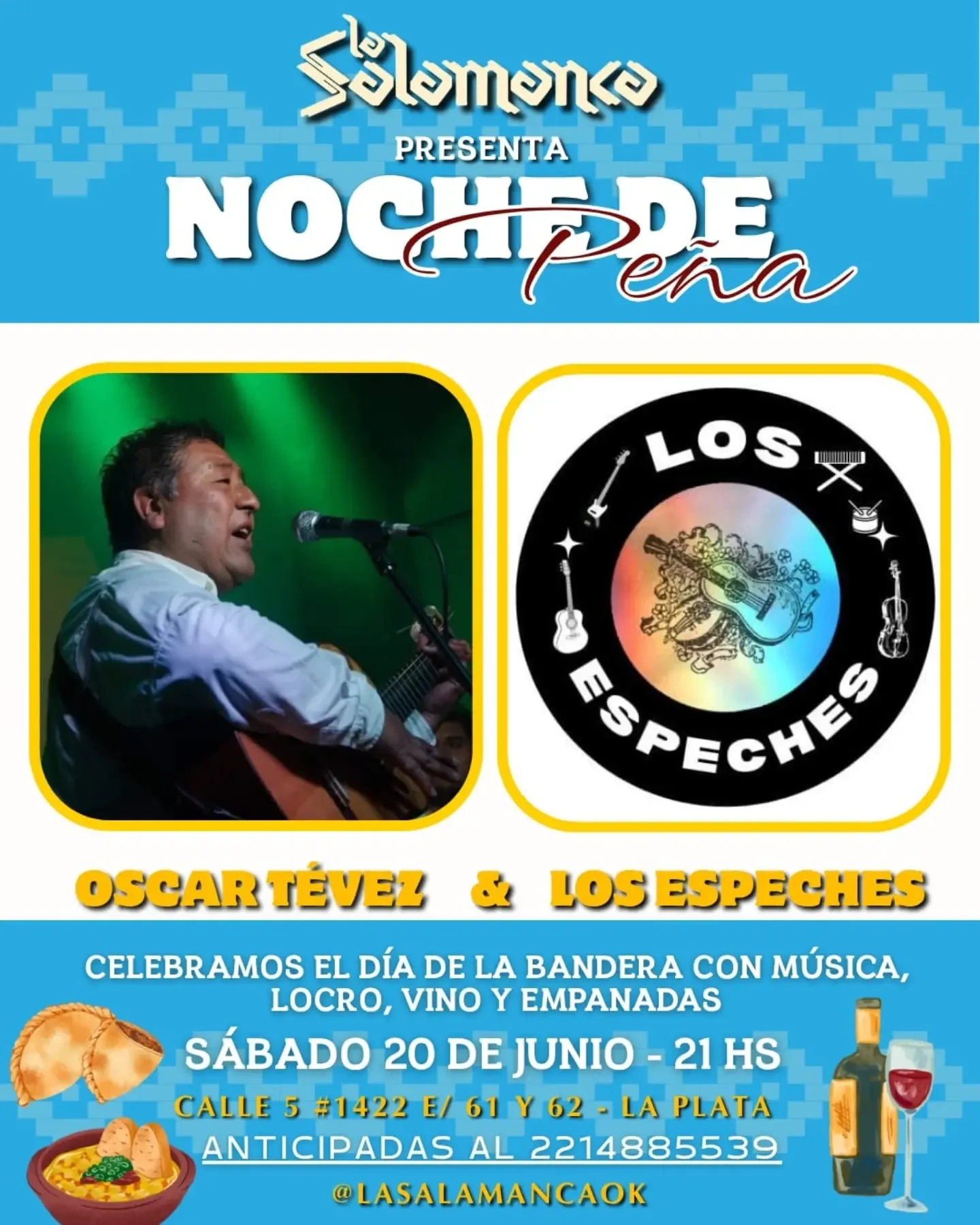 Noche de peña - Oscar Tévez + Los Espeches