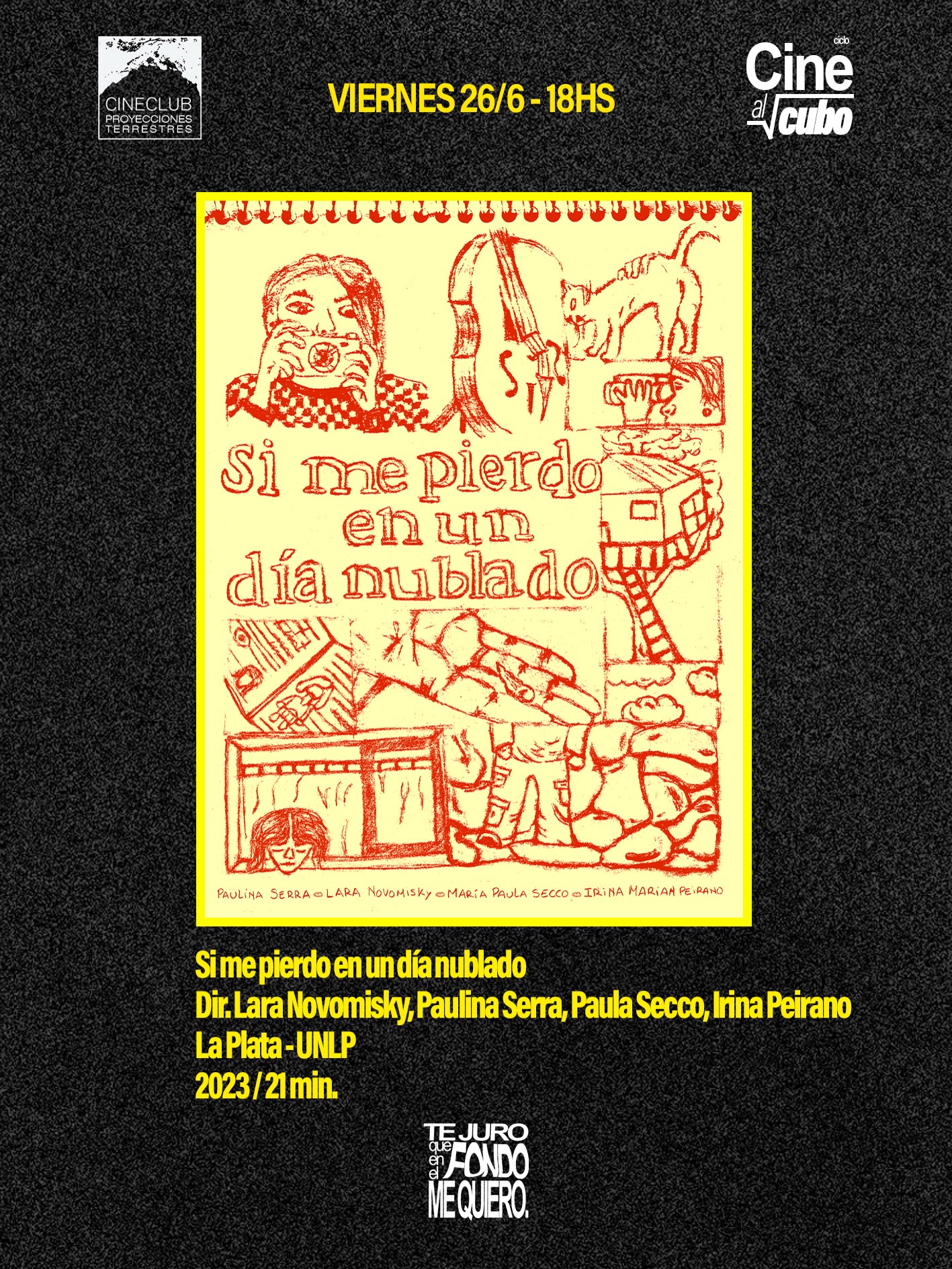 Si me pierdo en un día nublado (Dir. Lara Novomisky)