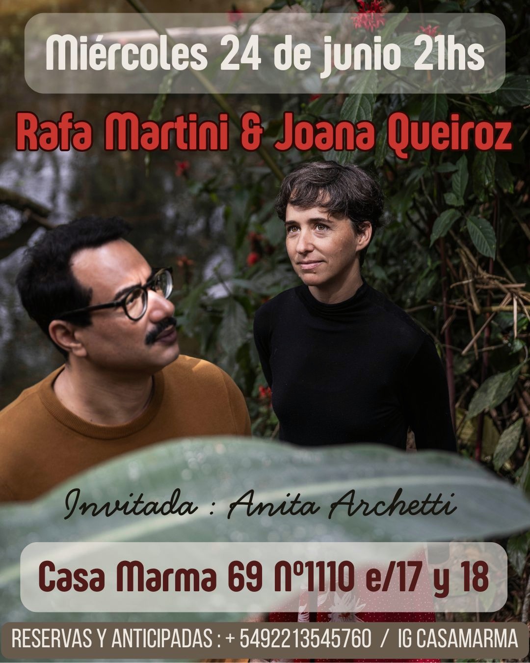 Joana Queiroz y Rafael Martini