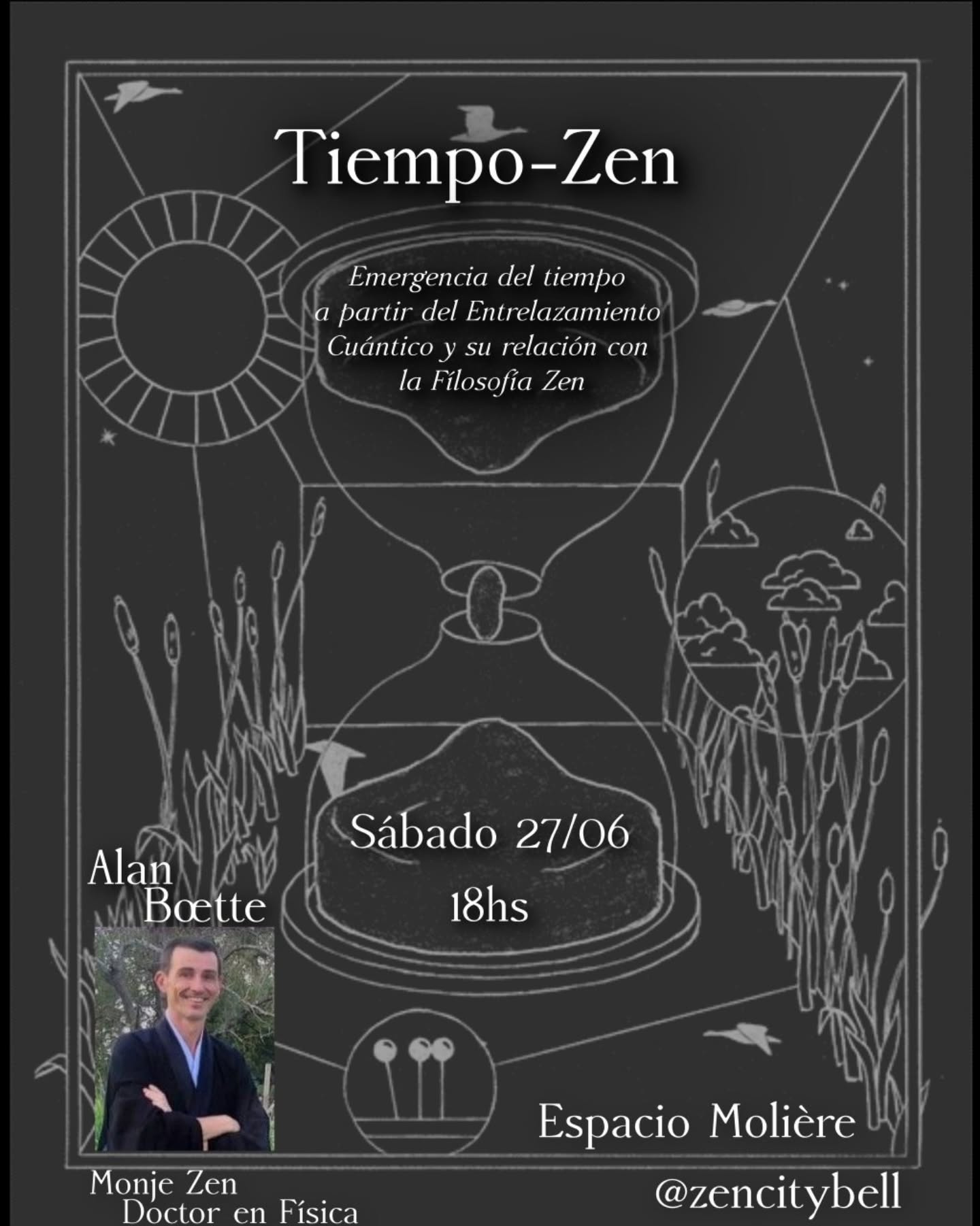 Entrelazamiento Cuántico y su relación con la Filosofía Zen - Monje Zen y Doctor en Física Alan Boette