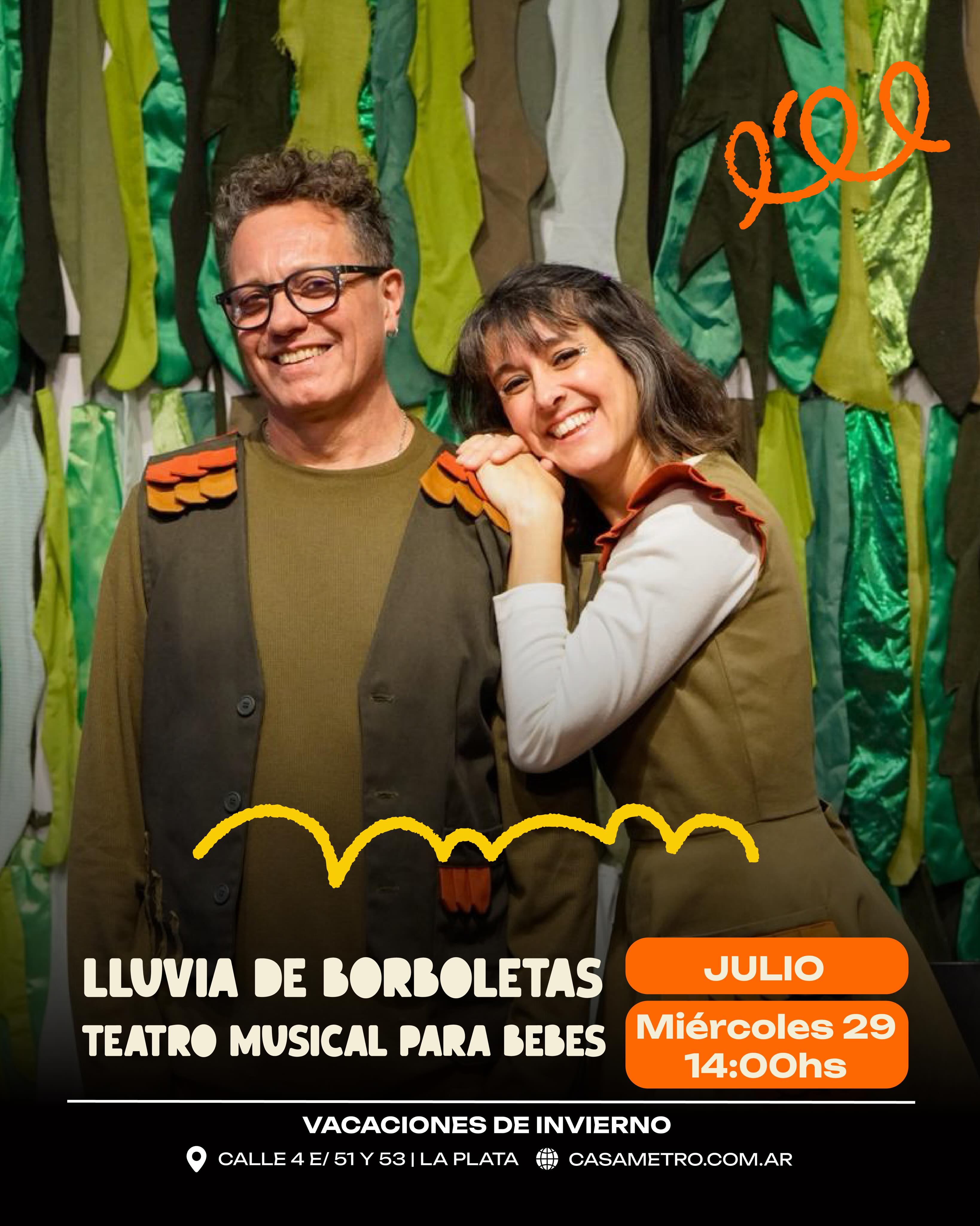 Lluvia de Borboletas - Teatro musical para bebés