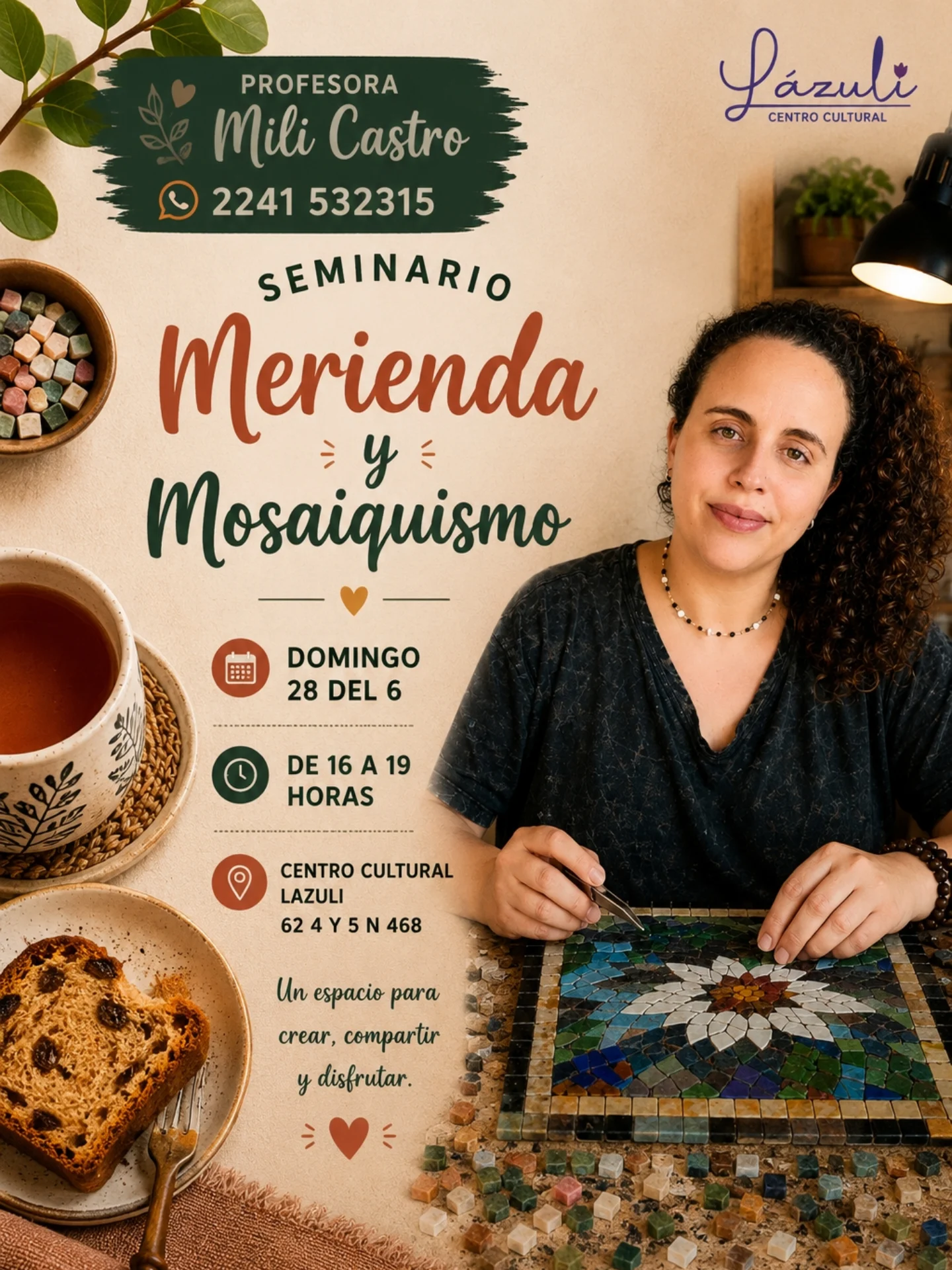 Merienda y mosaiquismo