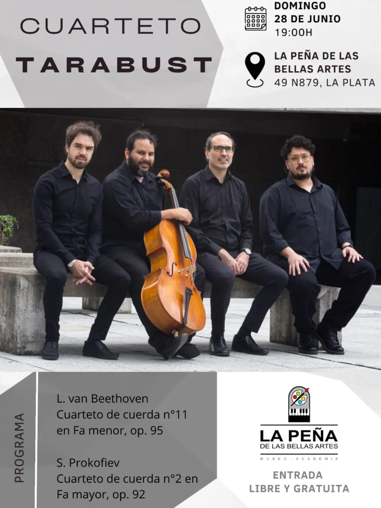 Cuarteto Tarabust - Beethoven - Prokofiev