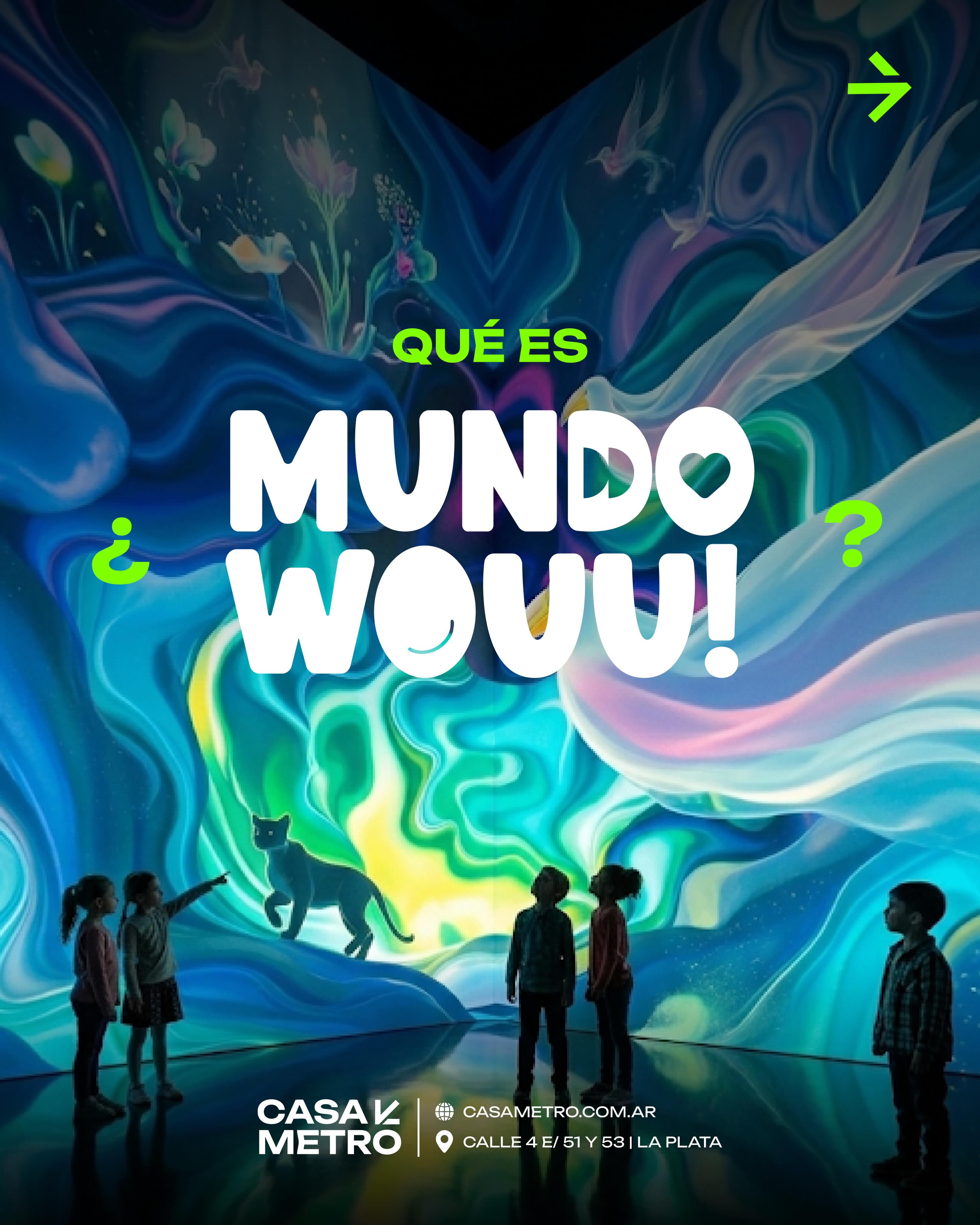 Mundo wouu - Sala inmersiva