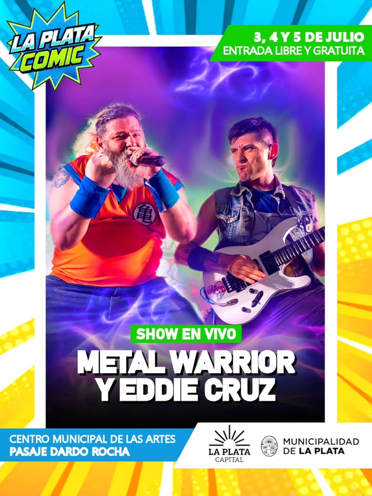 Metal warrior + Eddie Cruz 