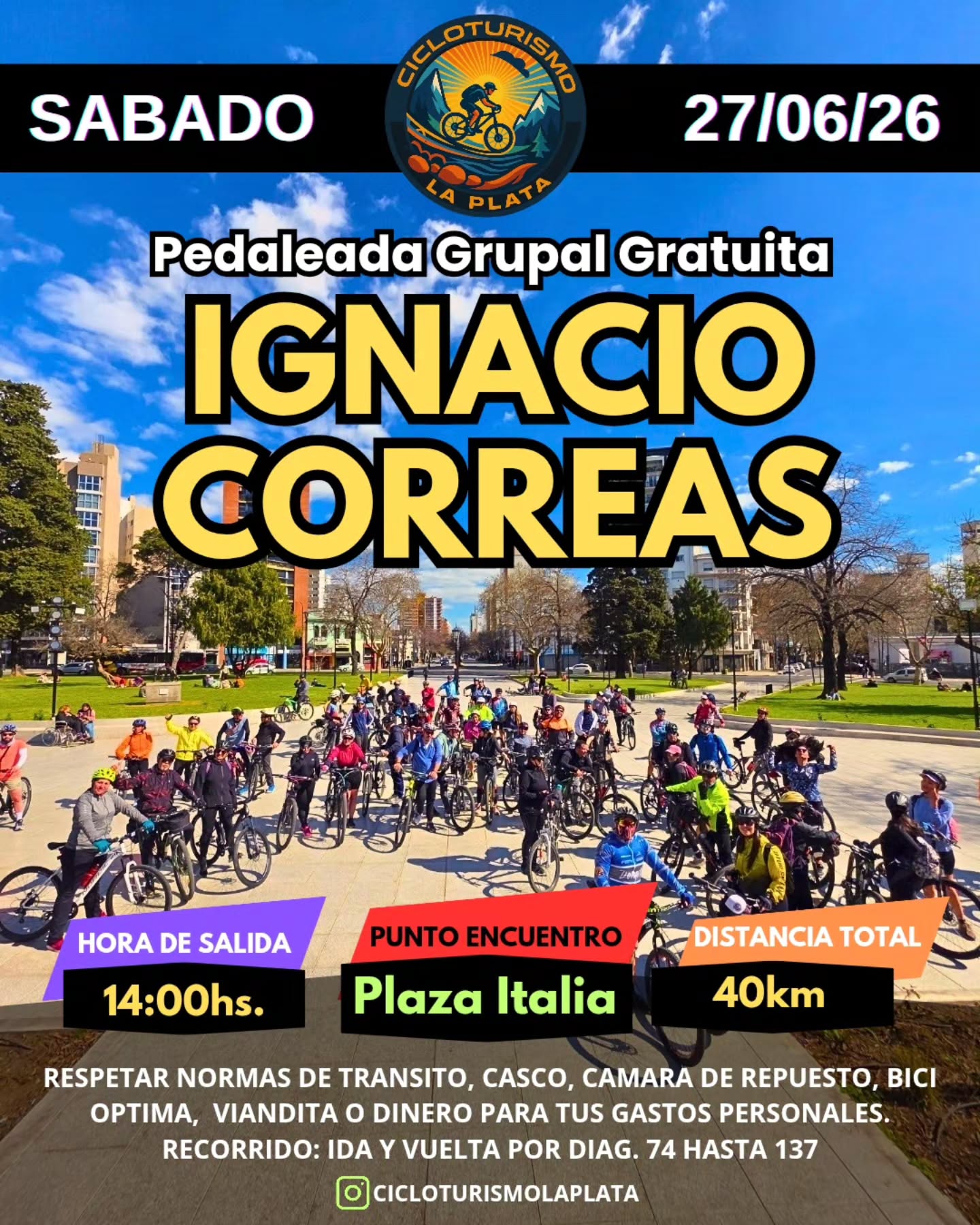 Pedaleada Grupal