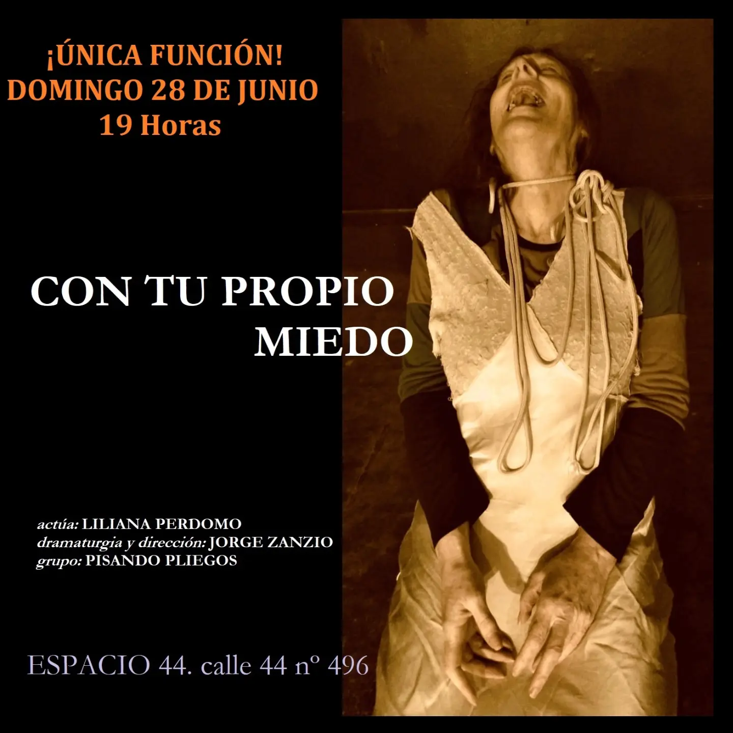 Con tu propio miedo