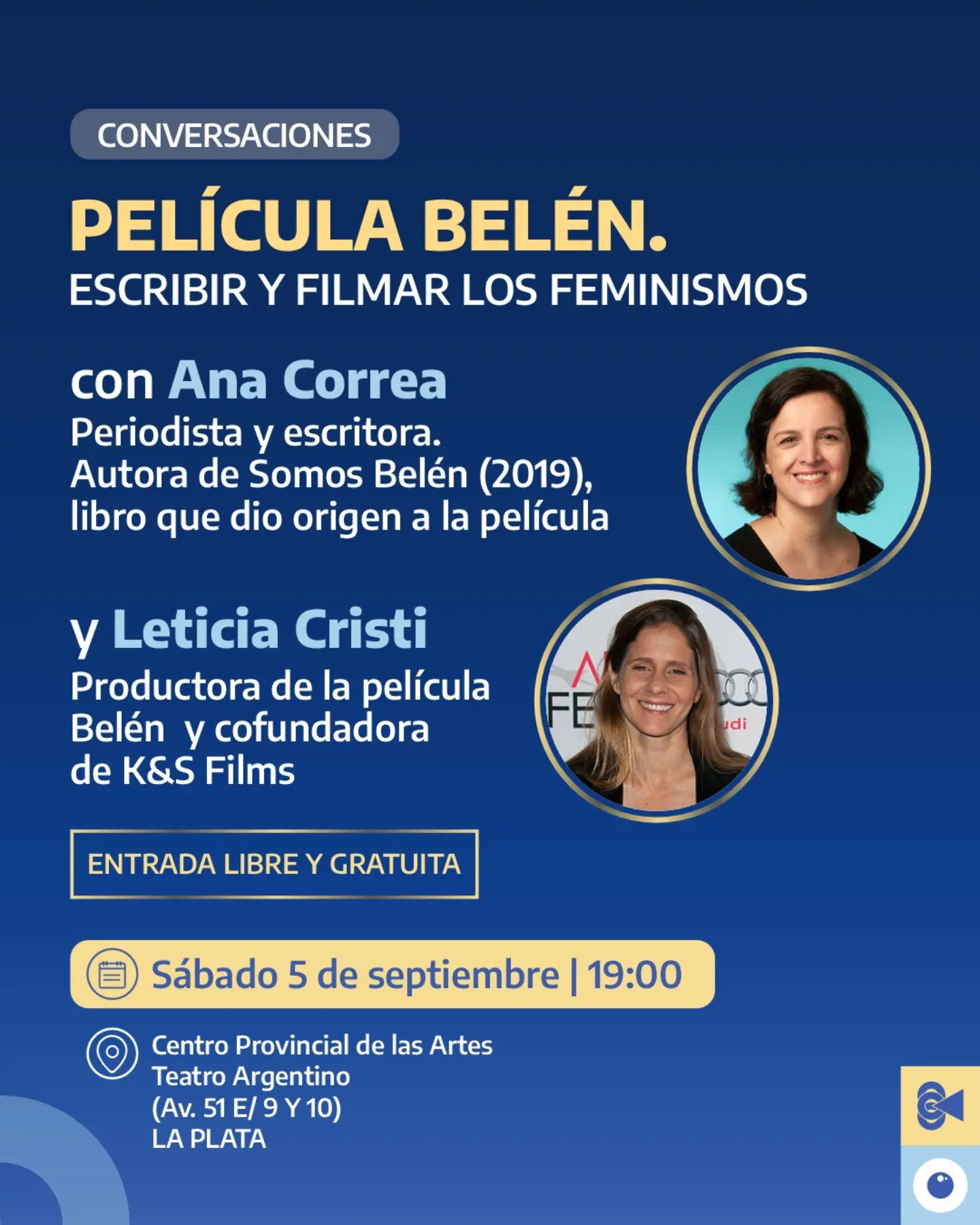Película Belén. Escribir y filmar los feminismos - Con Ana Correa y Leticia Cristi