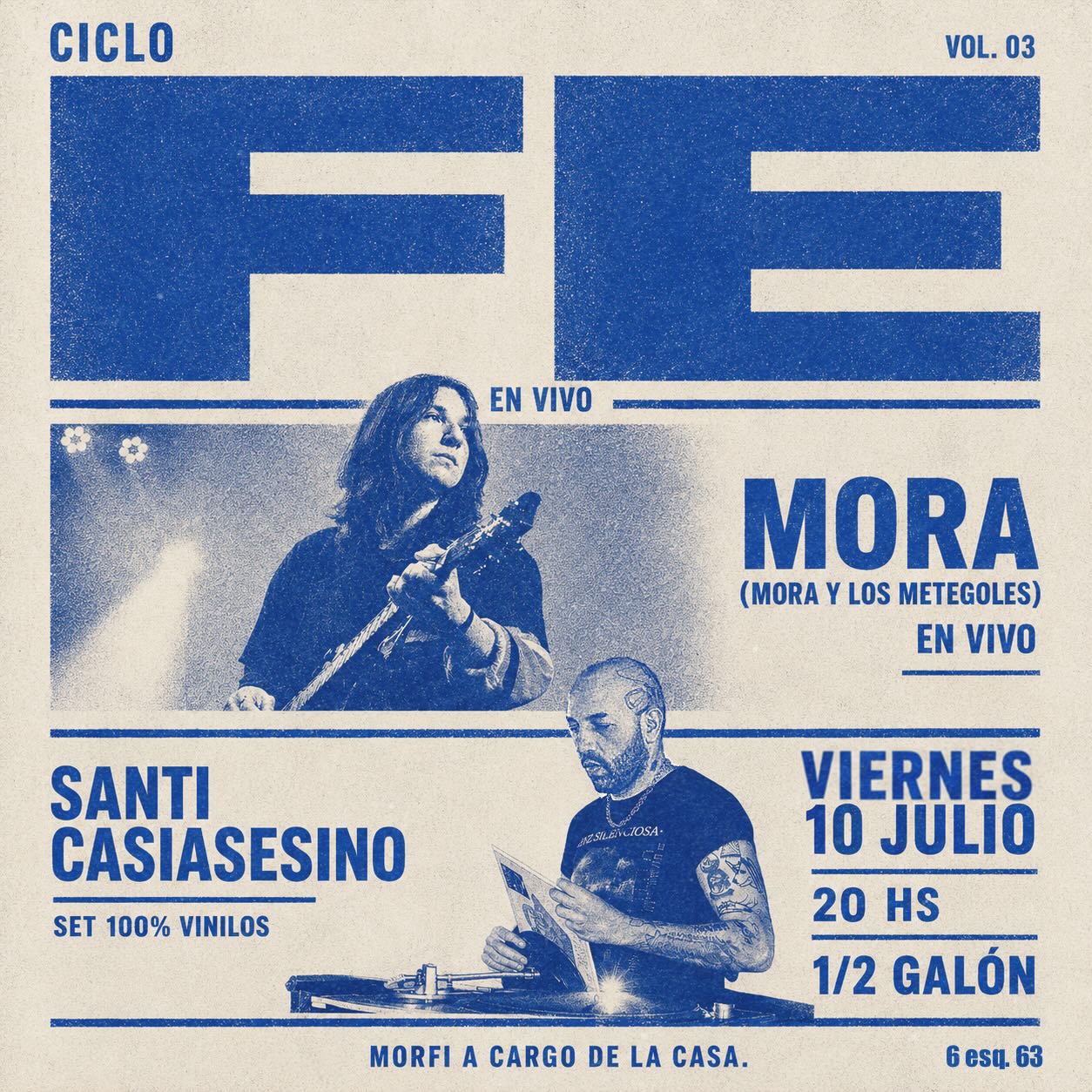 Ciclo Fe 3ra Edición - Mora + Santi Casiasesino
