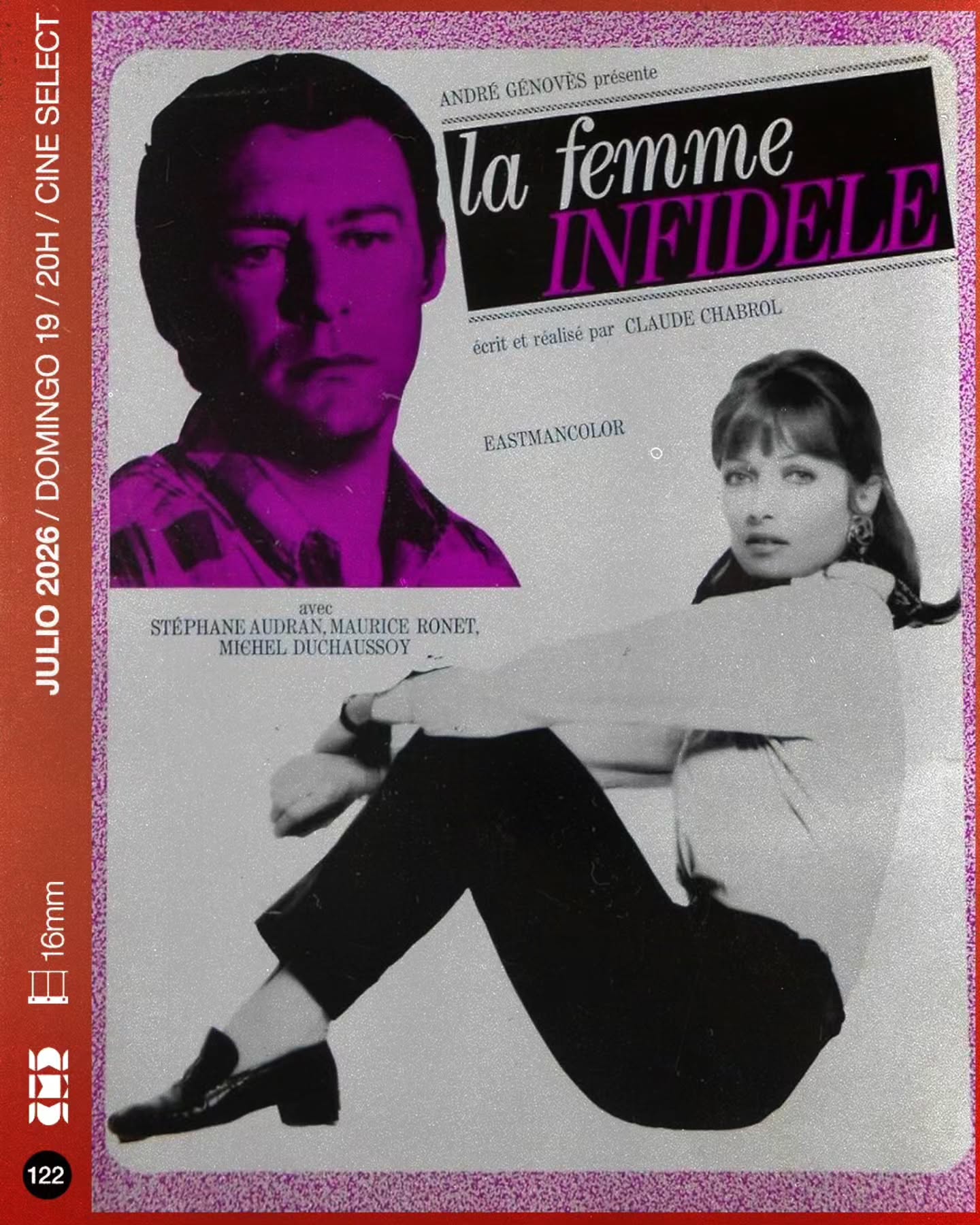 La mujer infiel (1969) Dir. Claude Chabrol