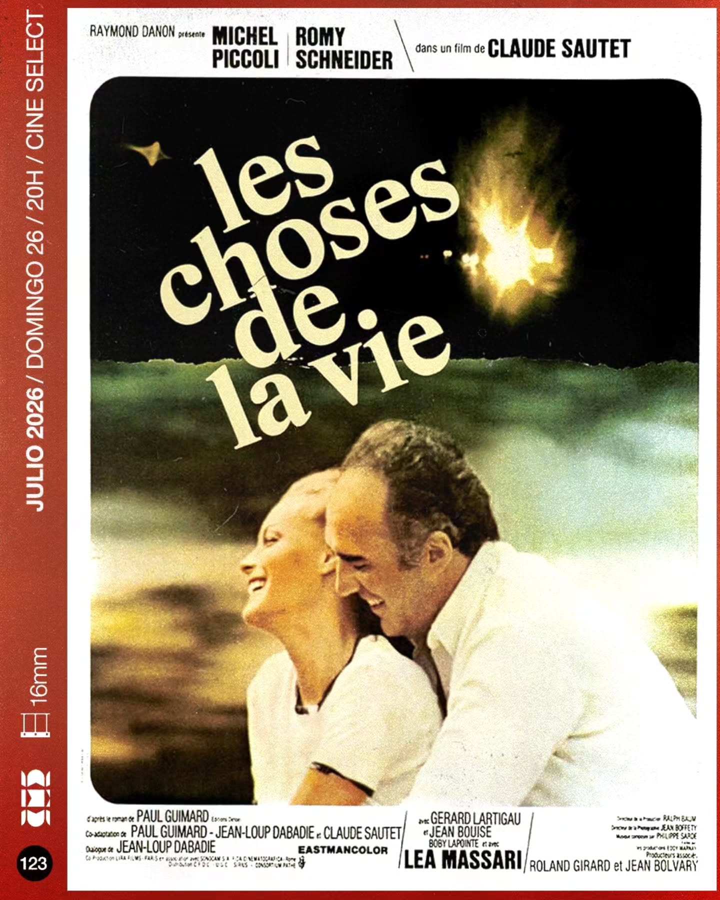 Las cosas de la vida - Dir. Claude Sautet Año: 1970