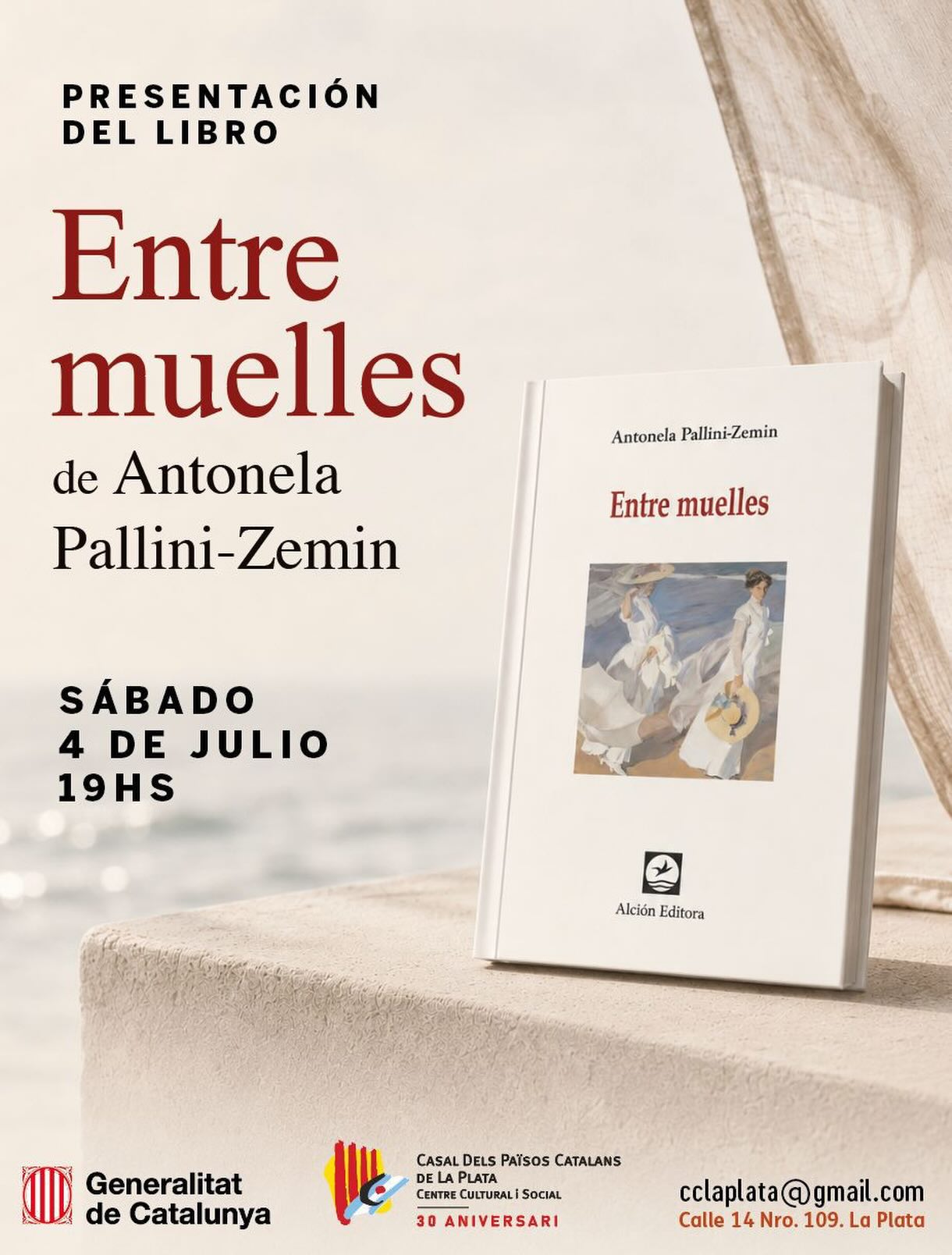 Entre muelles, de Antonela Pallini-Zemin 
