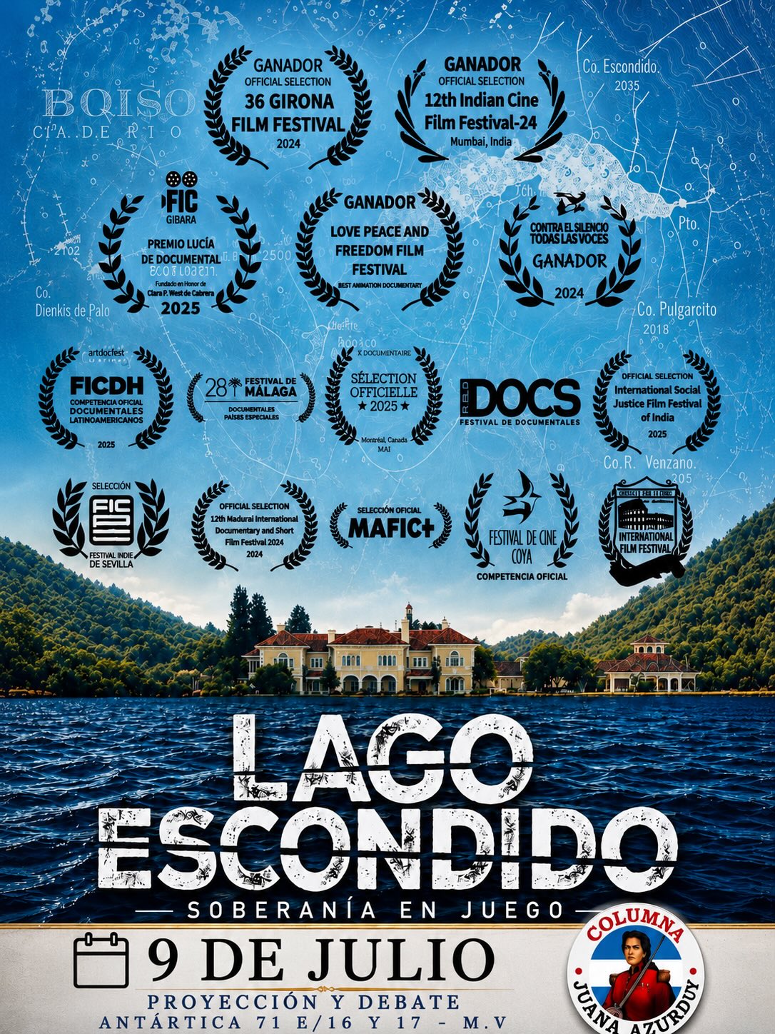Lago Escondido, Soberanía en juego - Dir, Carlos Gómez Montero