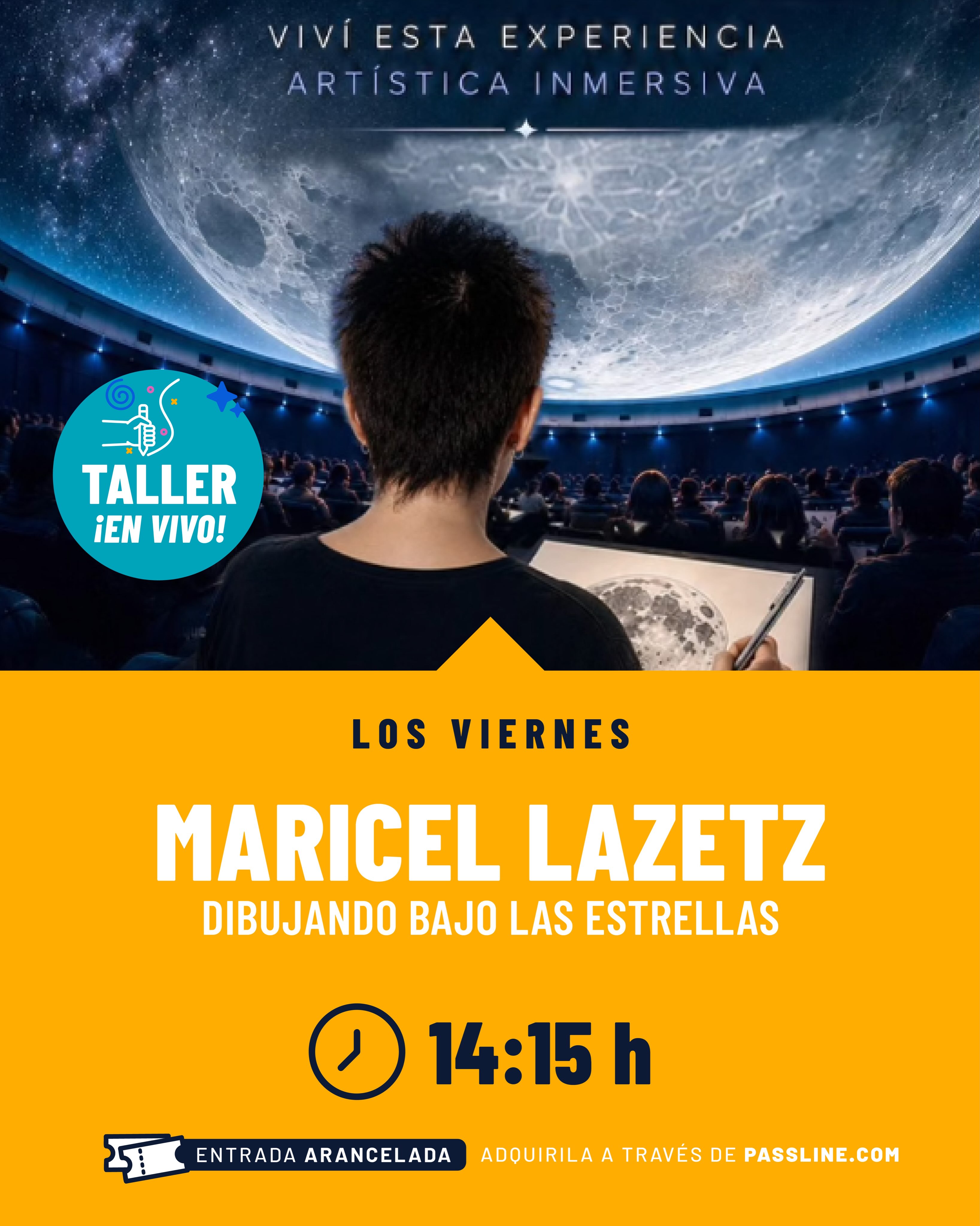 Maricel Lazetz - Dibujando bajo las estrellas