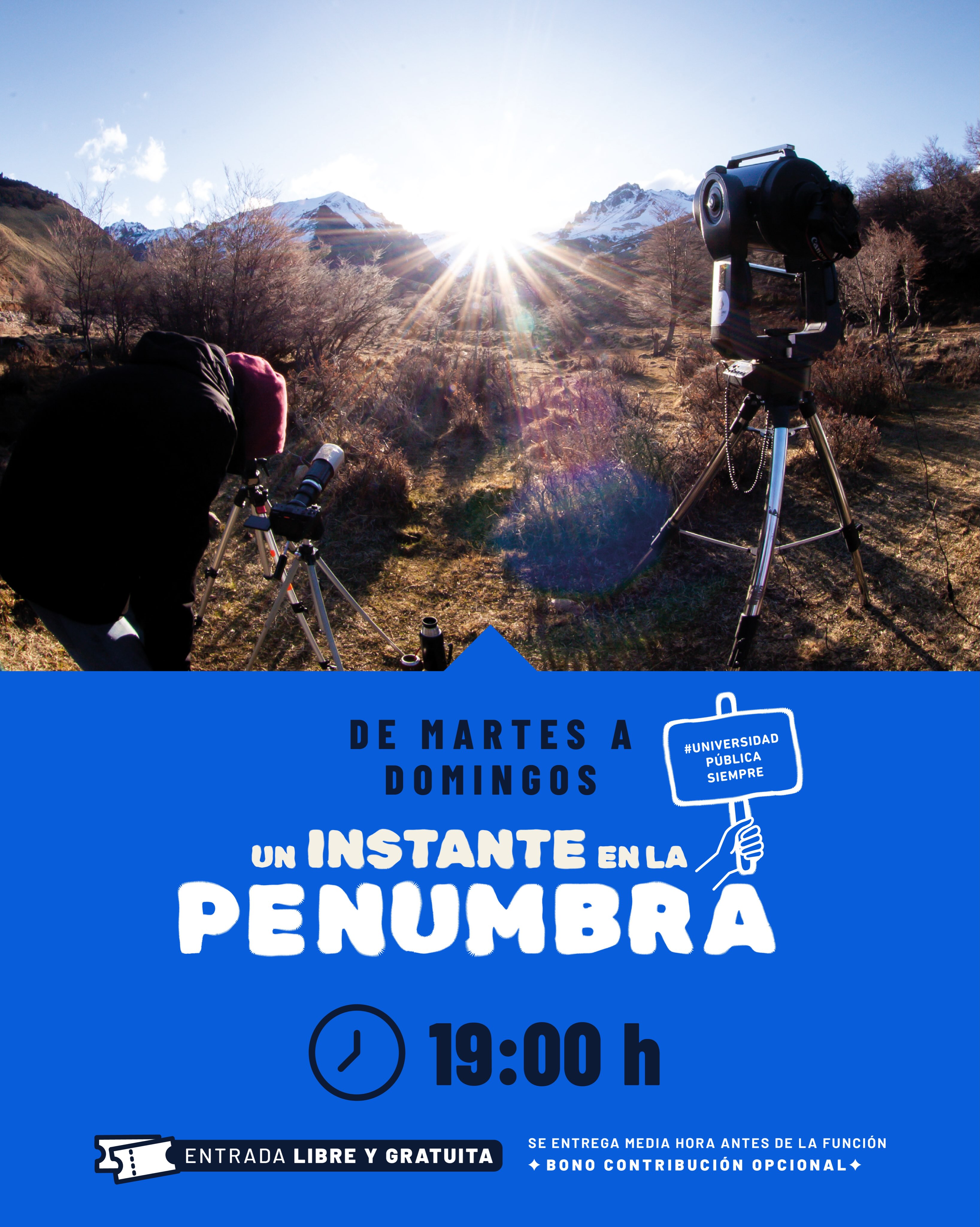 Un instante en la penumbra