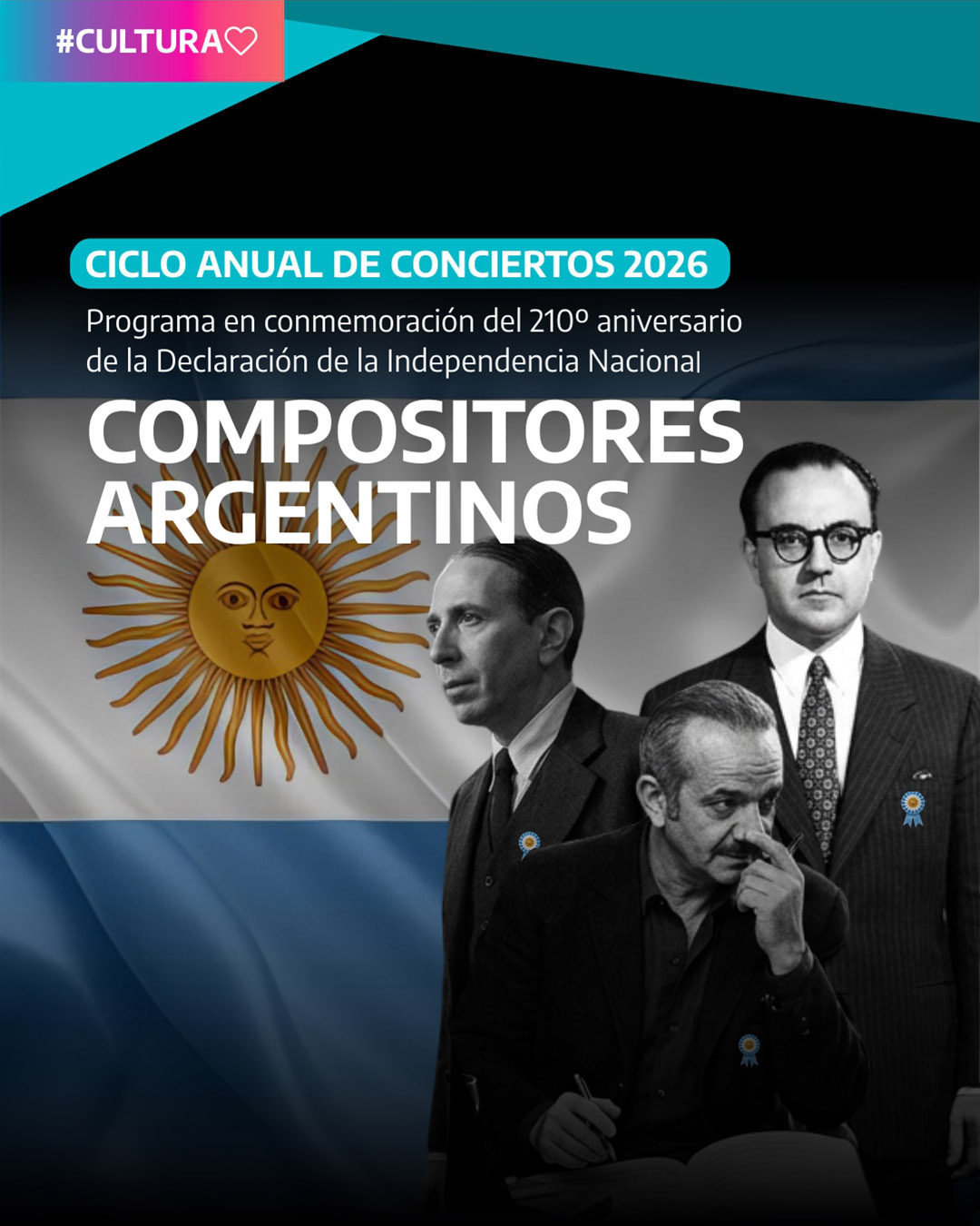 Compositores Argentinos - Concierto sinfónico Orquesta Estable
