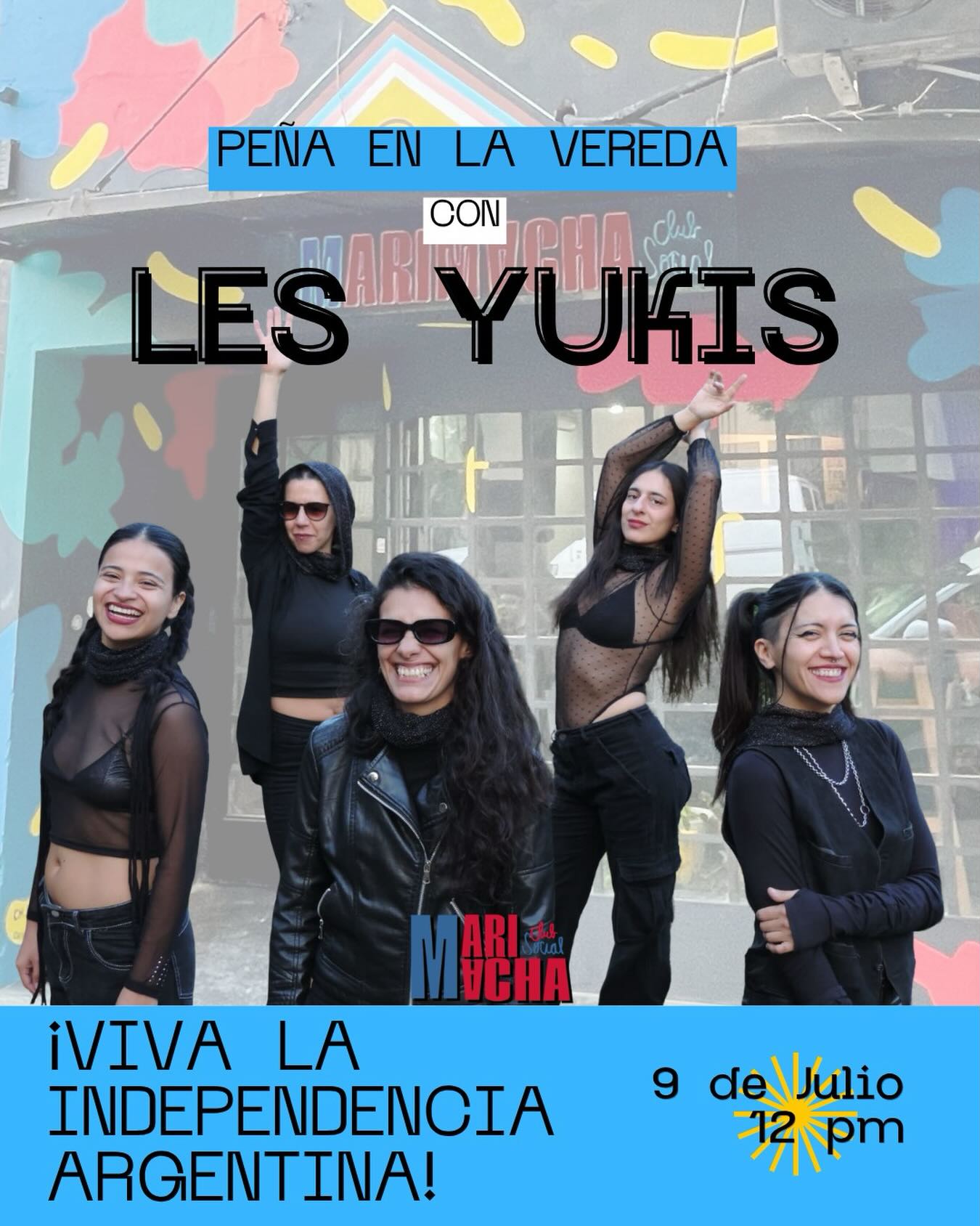 Les yukis - Peña en la vereda