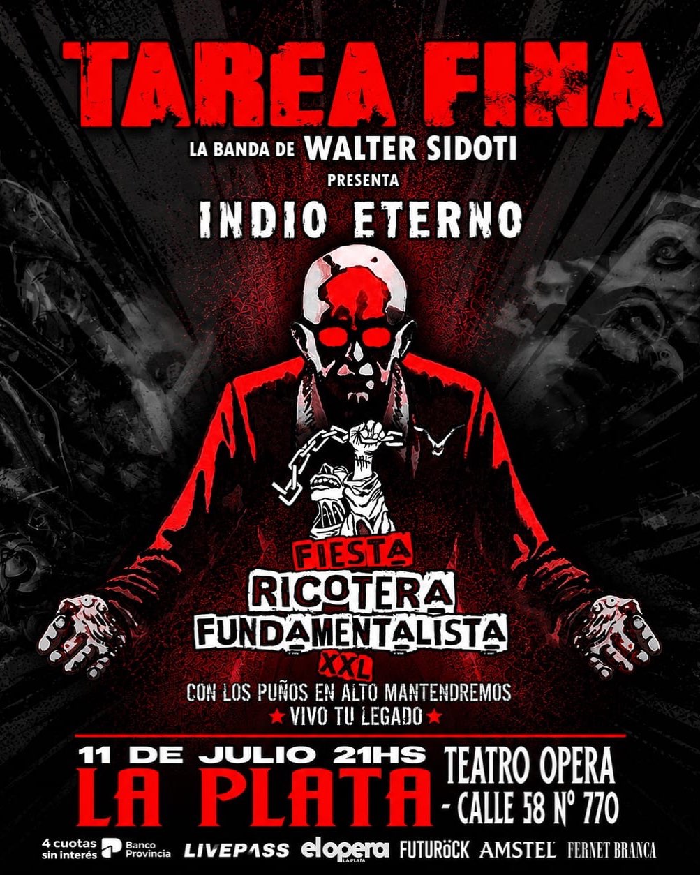 Tarea Fina - La banda de Walter Sidoti presenta Indio Eterno