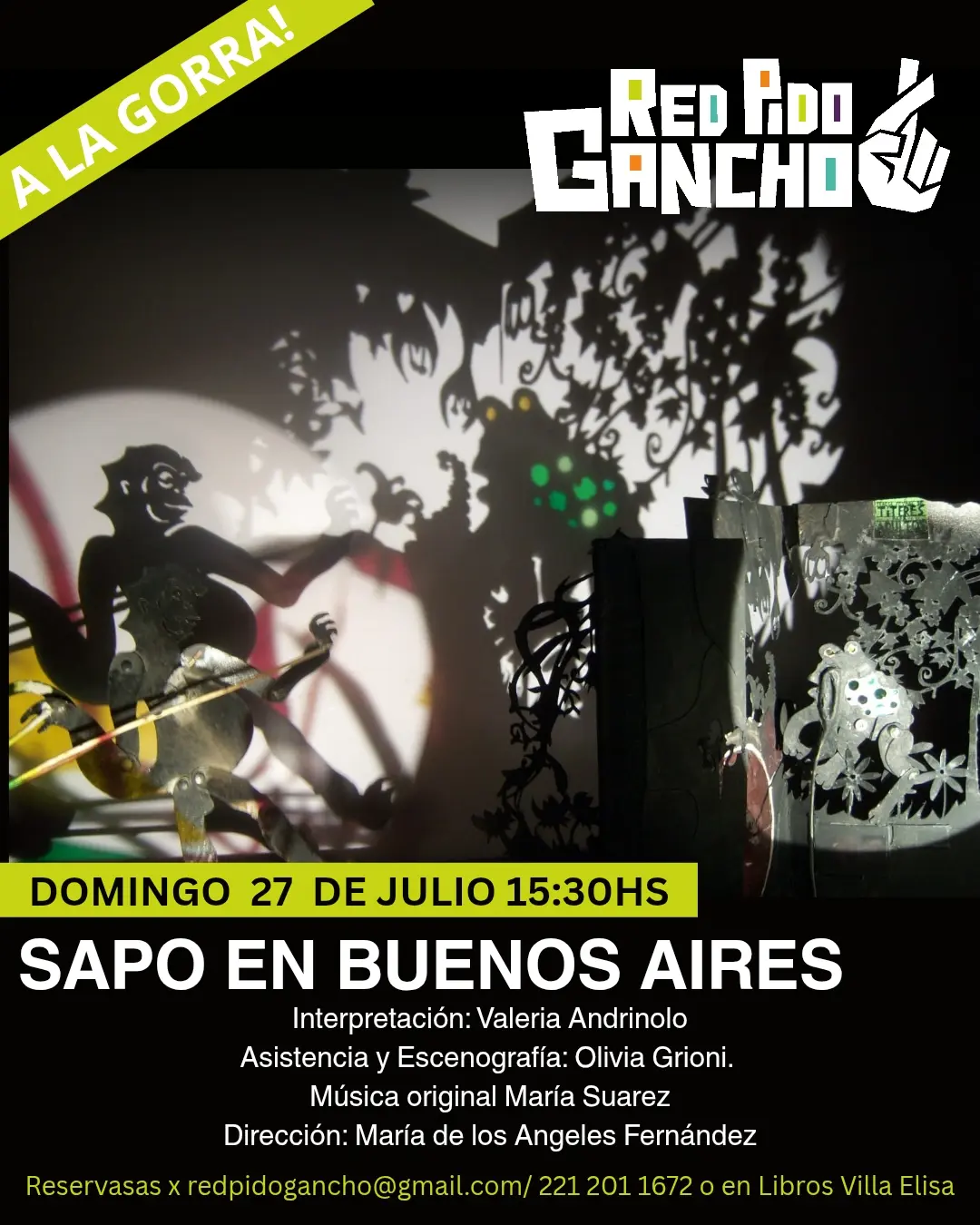 Sapo en Buenos Aires