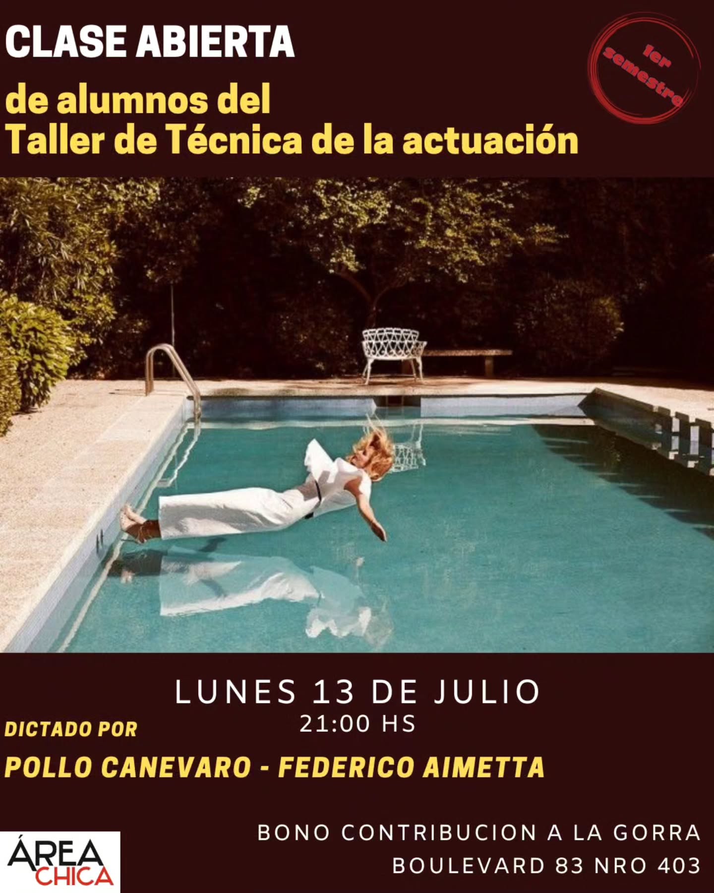 Técnica de la actuación - José Pollo Canevaro y Federico Aimetta