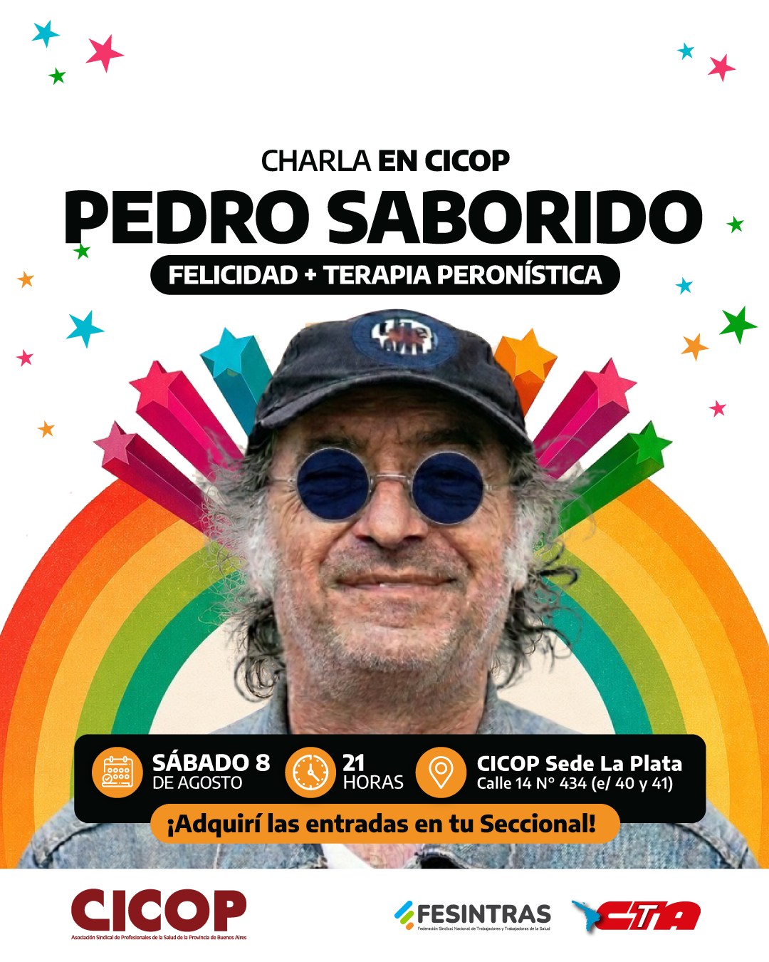 Pedro Saborido - Felicidad + Terapia Peronística